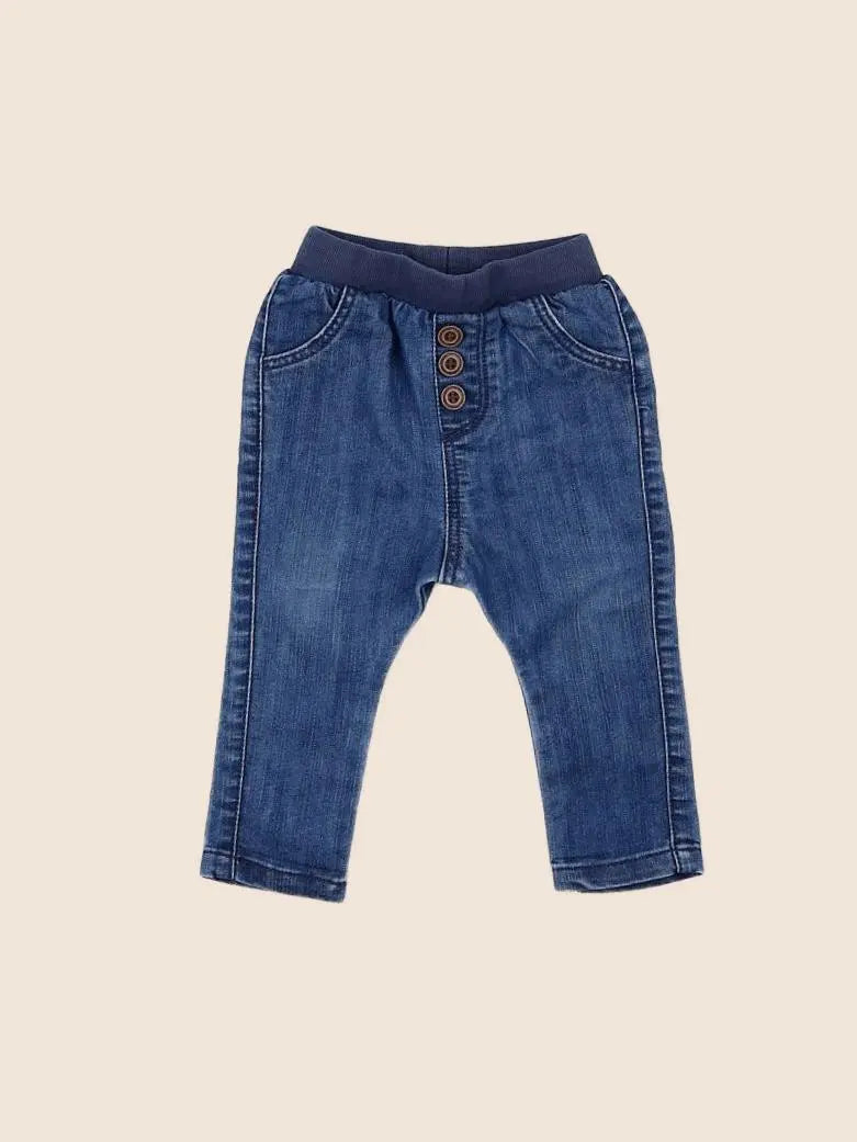 Tape à l'oeil - pantalon bleu - 9 mois