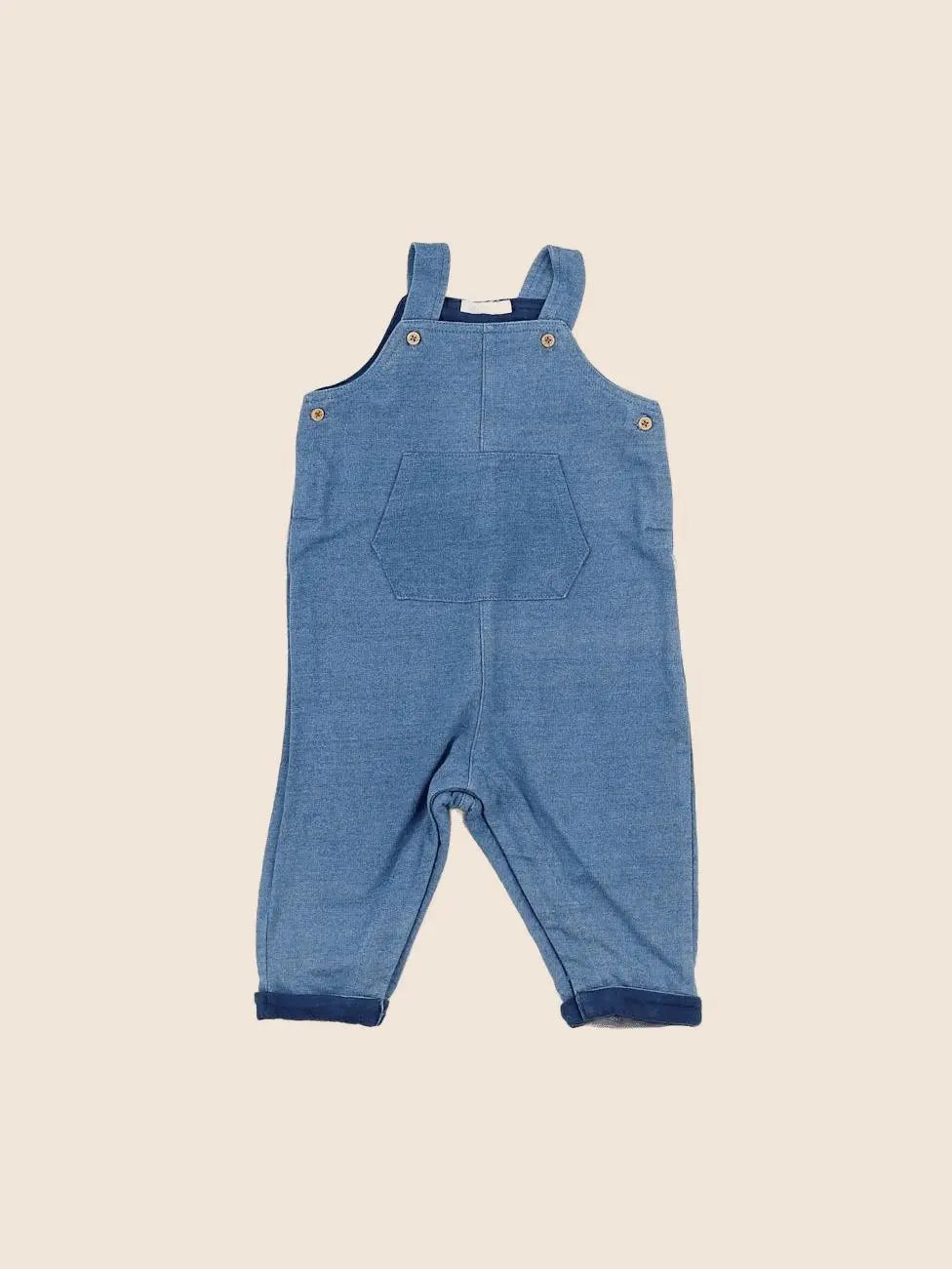Vertbaudet - salopette bleu - 6 mois