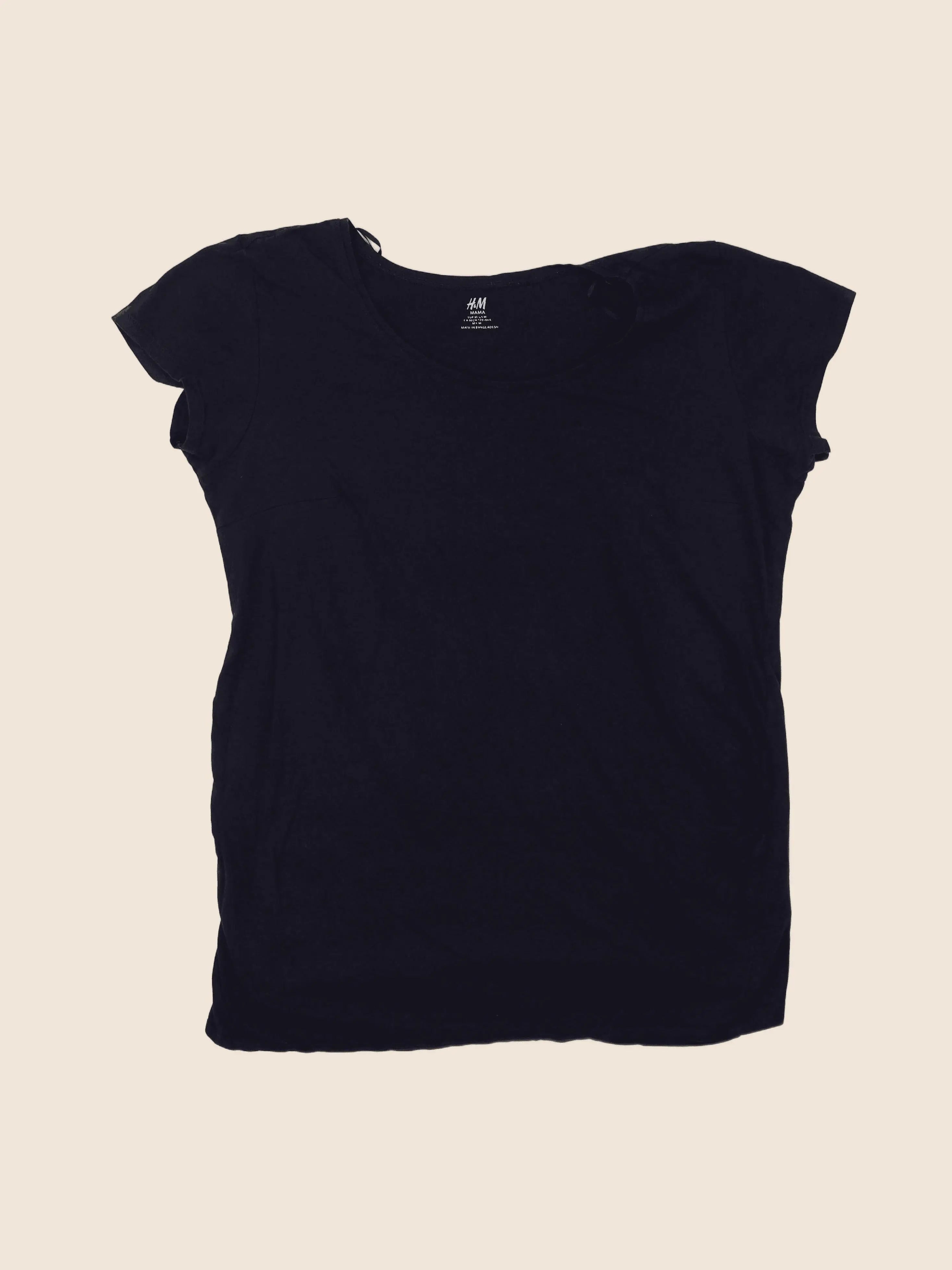 H&M - tee-shirt grossesse noir - 40 à 42