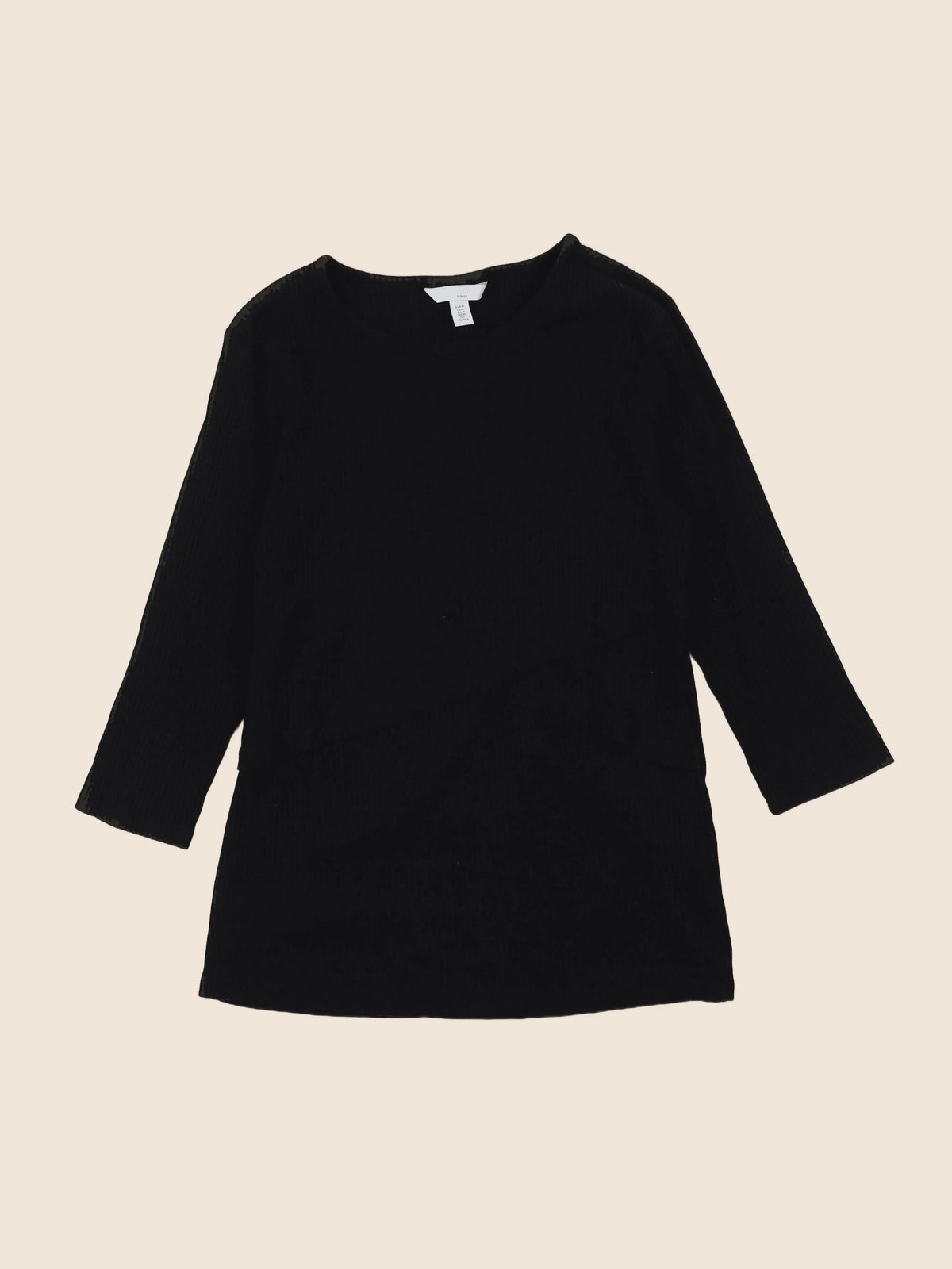 H&M - tee-shirt grossesse noir - 40 à 42