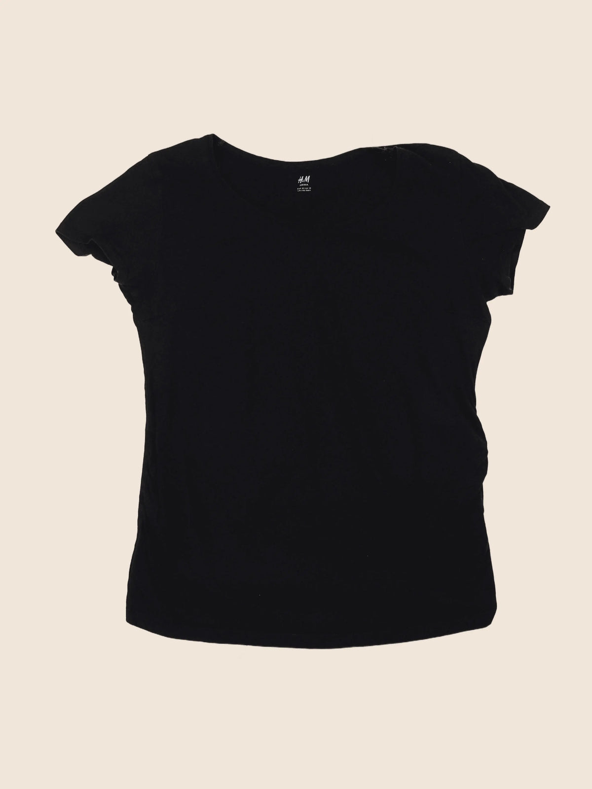 H&M - tee-shirt grossesse noir - 40 à 42