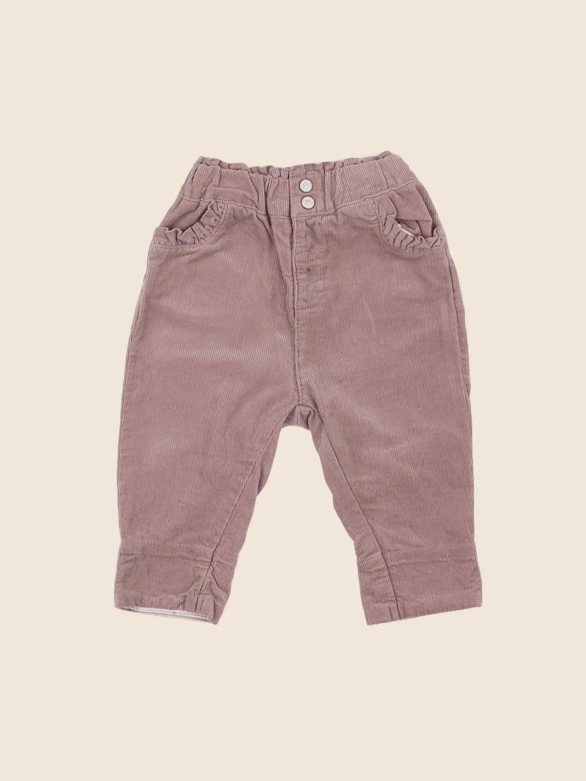 Vertbaudet - pantalon rose - 3 mois