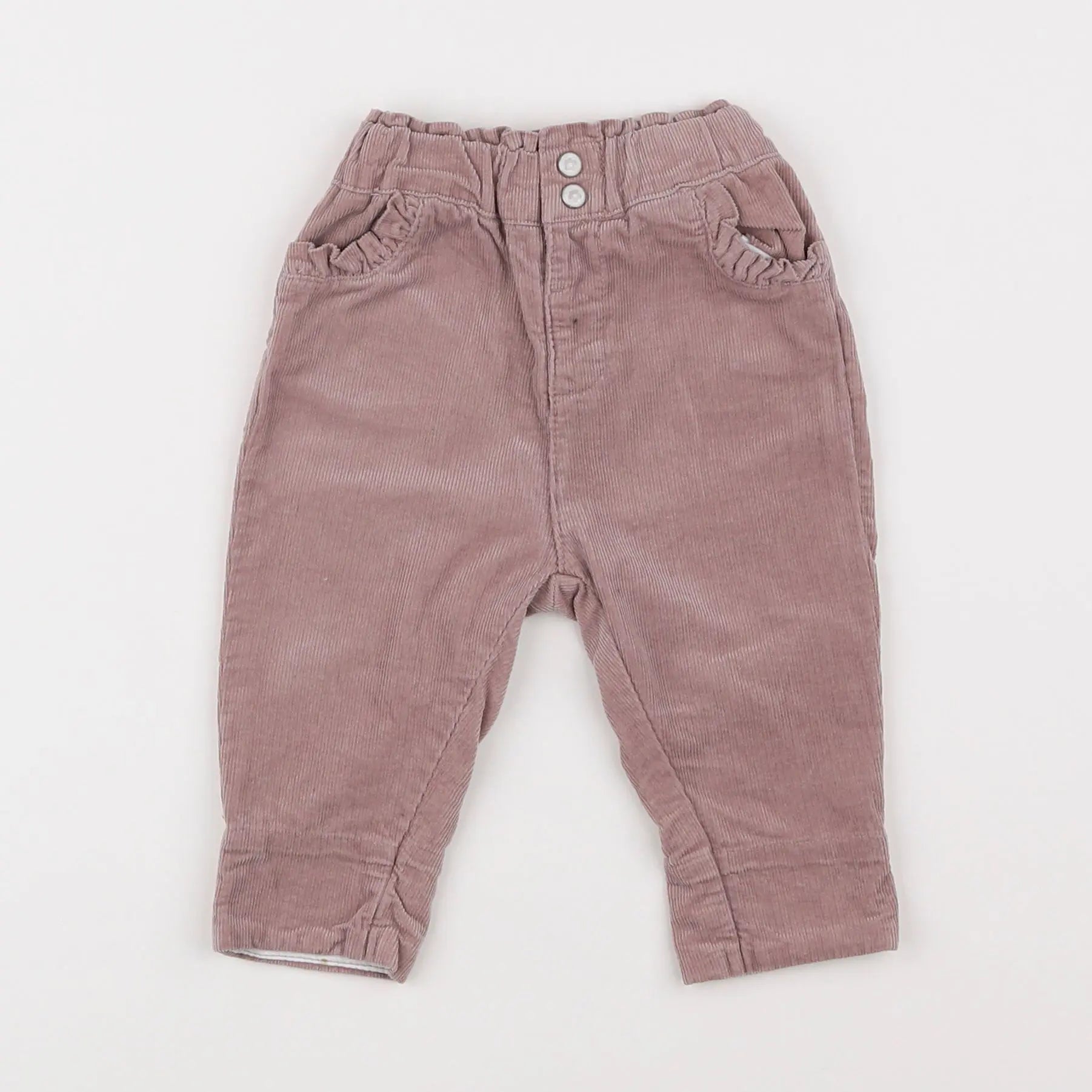 Vertbaudet - pantalon rose - 3 mois
