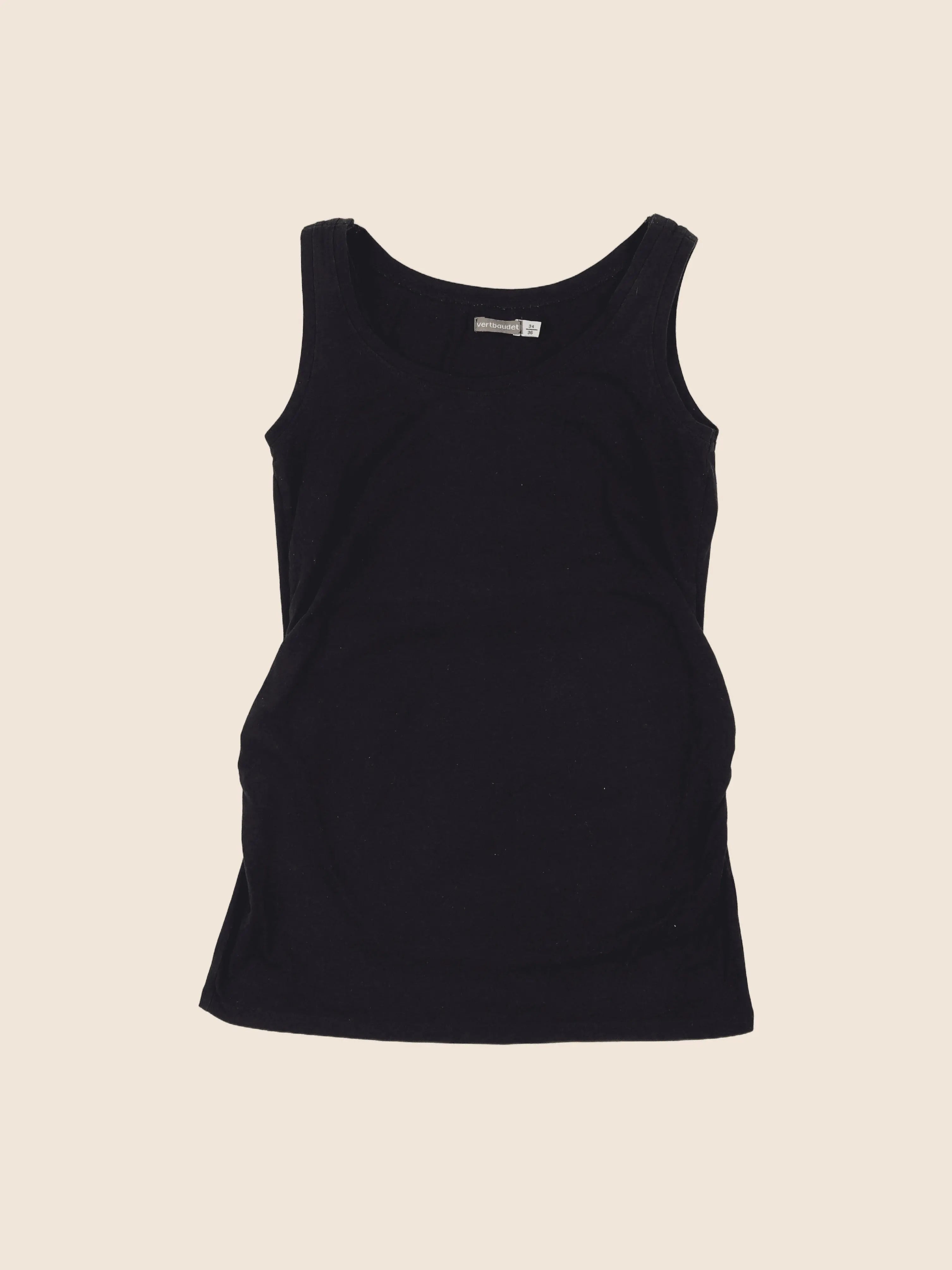 Vertbaudet - tee-shirt grossesse noir - 34 à 36
