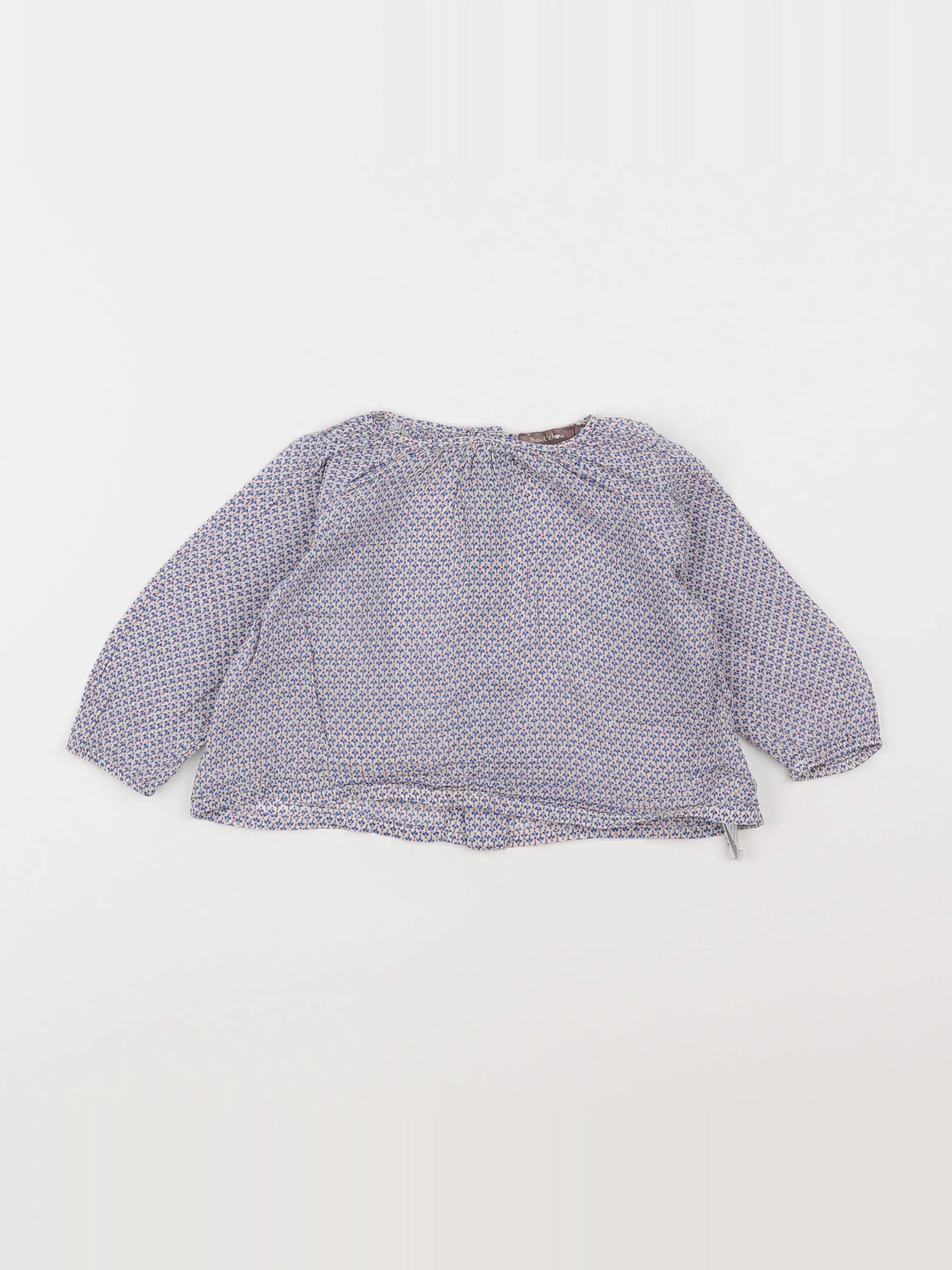 Boutchou - blouse multicolore - 9 mois