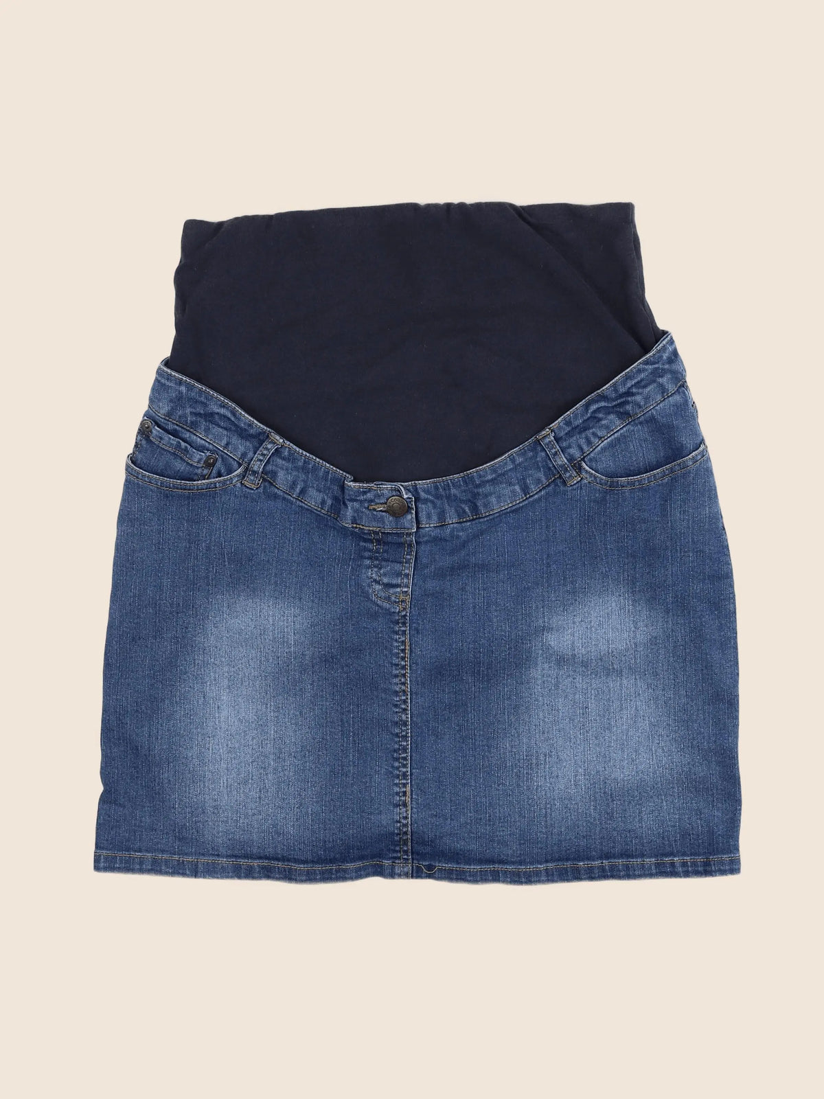 Vertbaudet - jupe grossesse bleu - 40