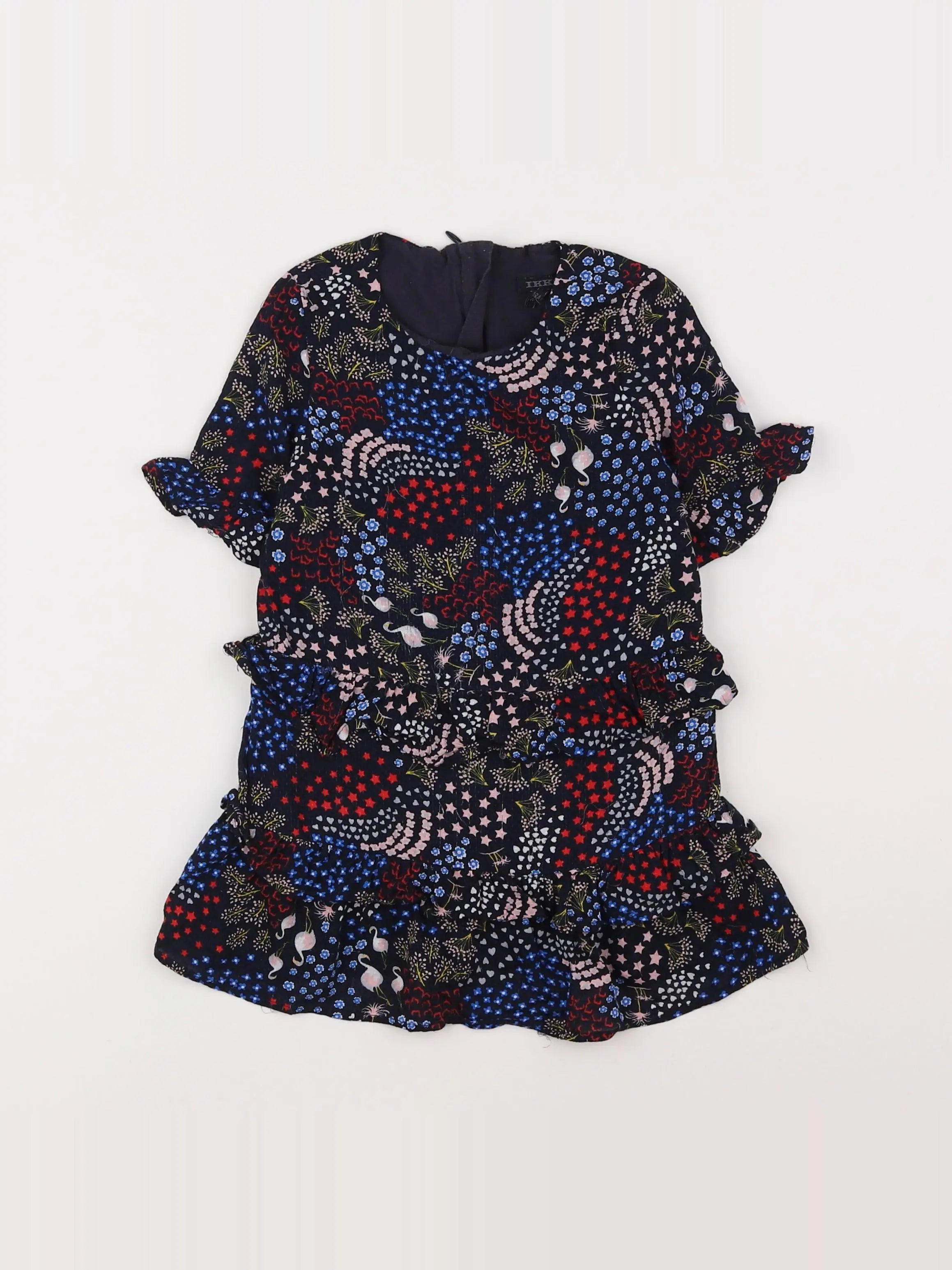 IKKS - robe multicolore - 2 ans