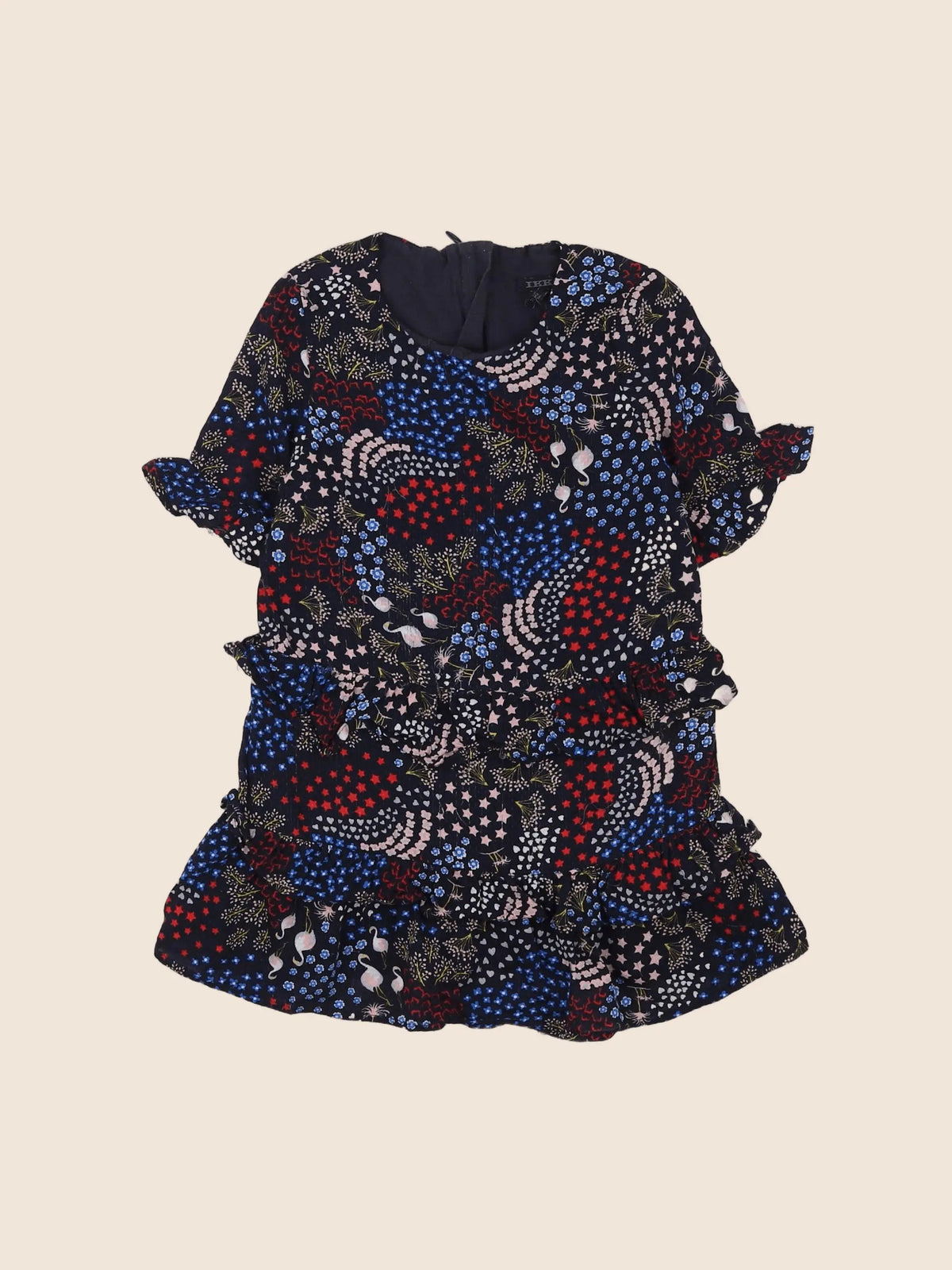 IKKS - robe multicolore - 2 ans