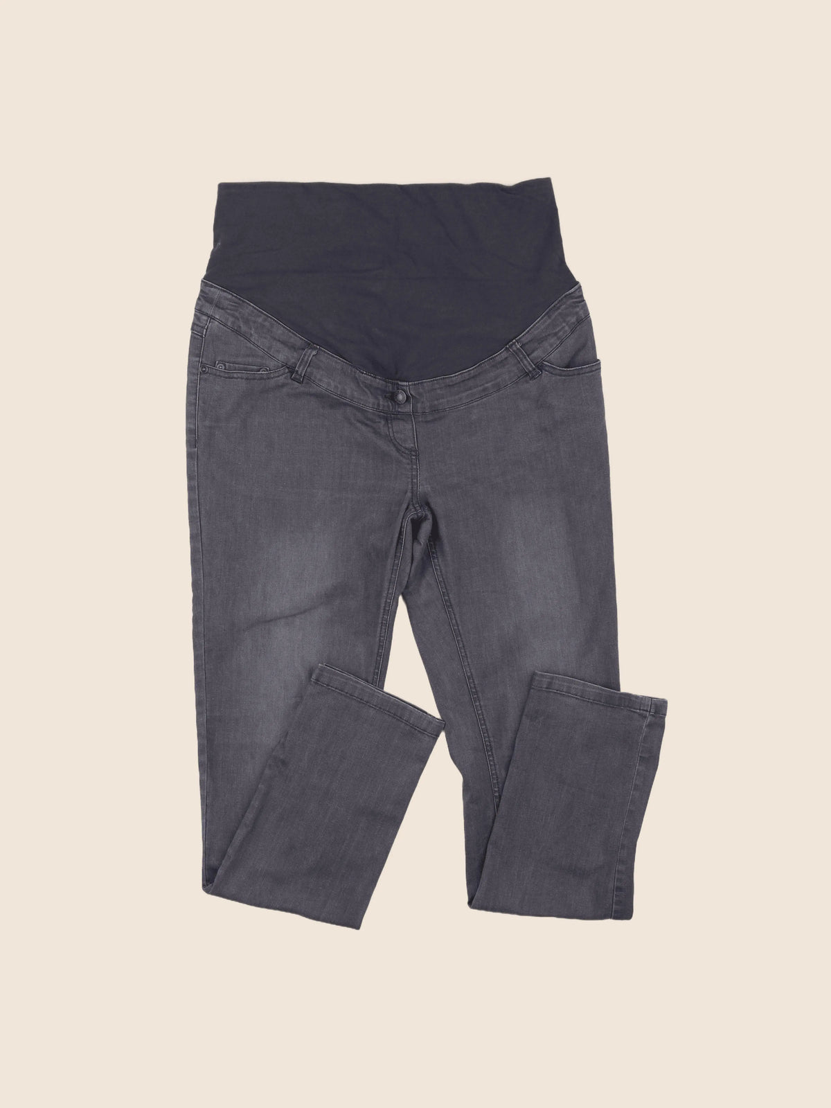 Vertbaudet - jean grossesse gris - 44