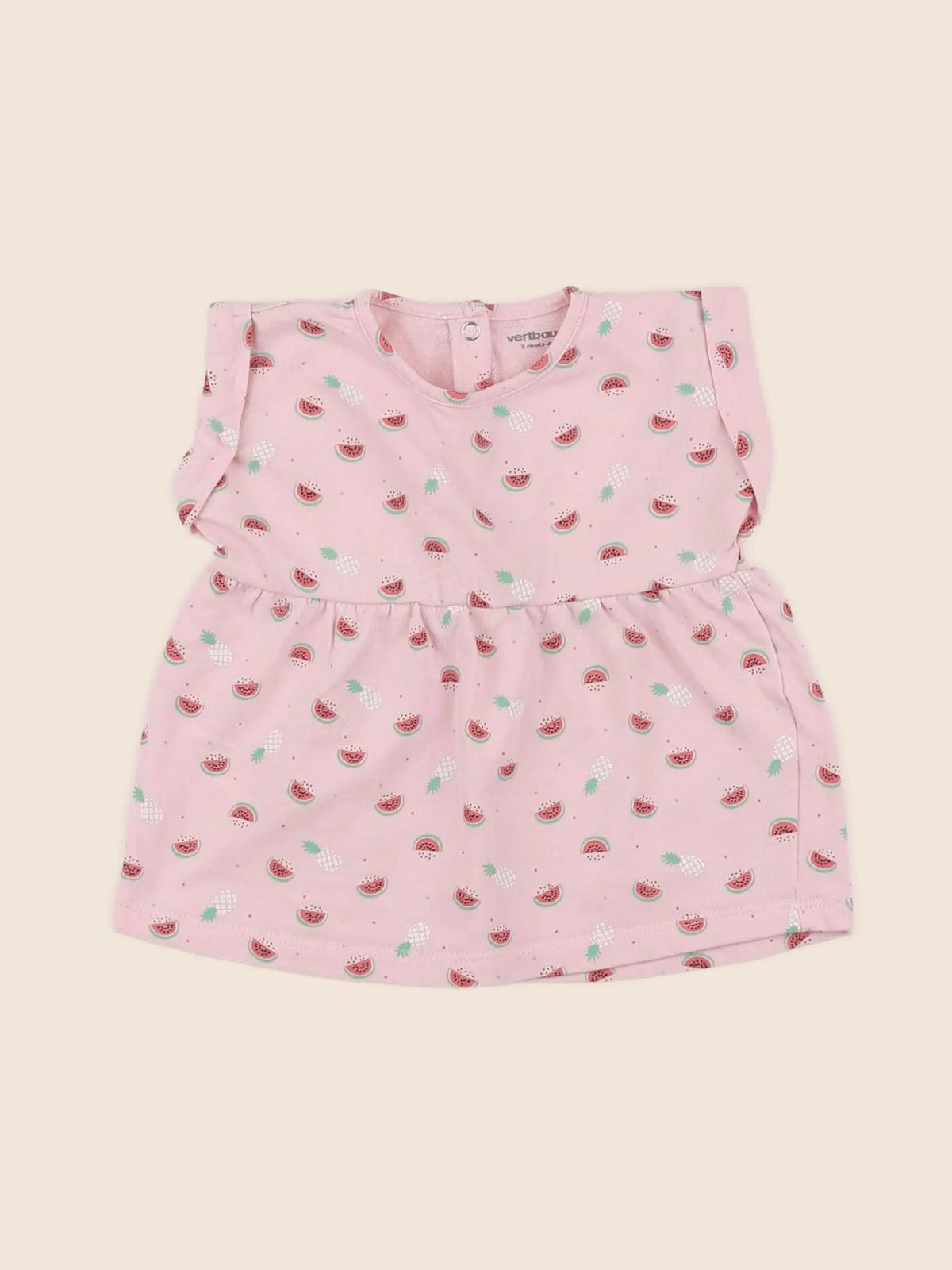 Vertbaudet - robe rose - 3 mois
