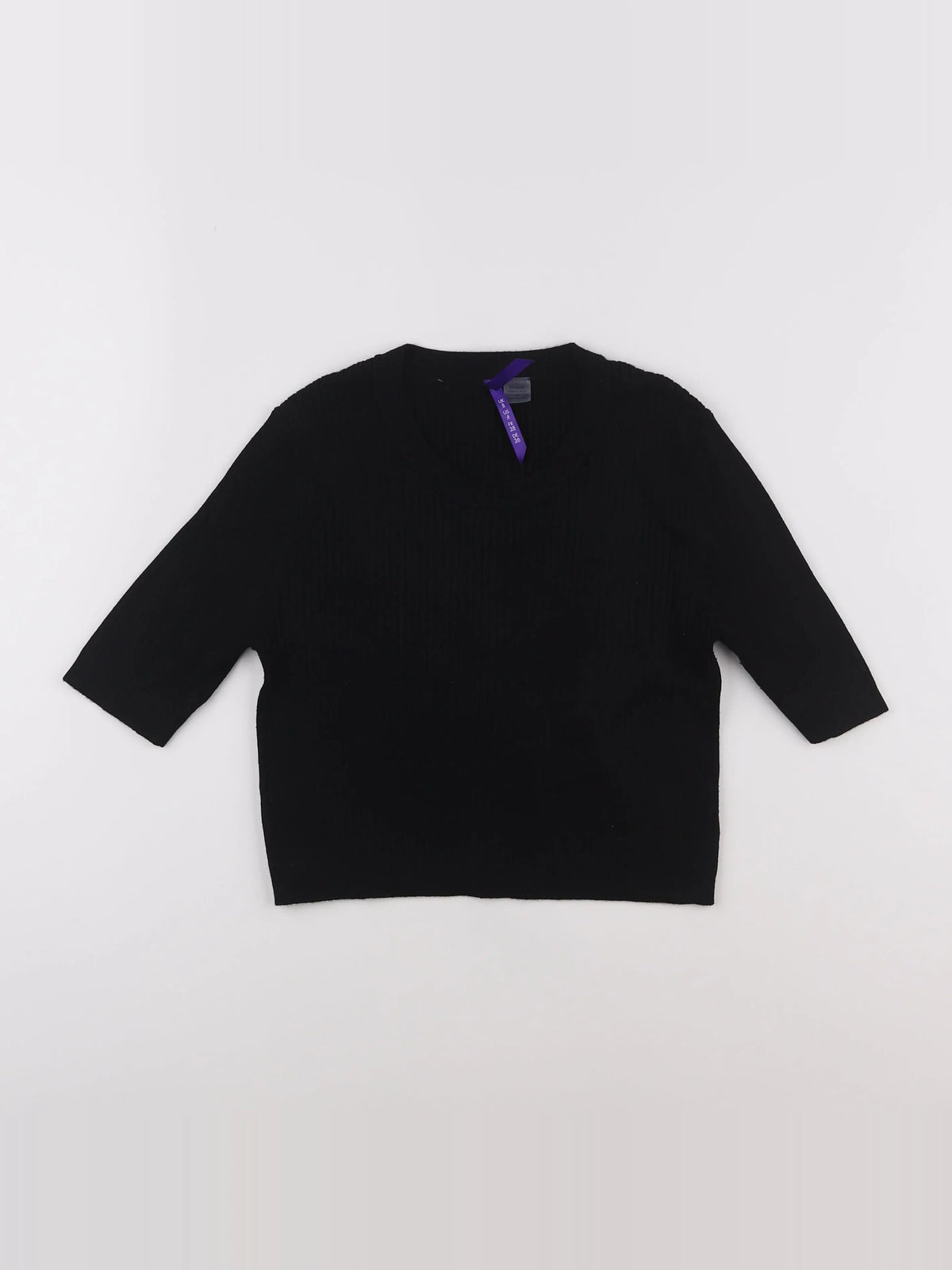 Seraphine - tee-shirt grossesse noir - 38