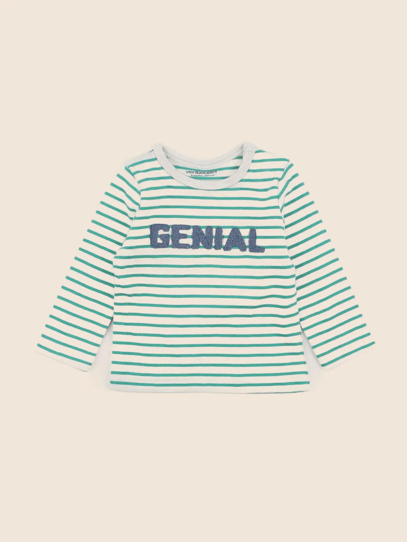 Vertbaudet - tee-shirt vert - 3 mois