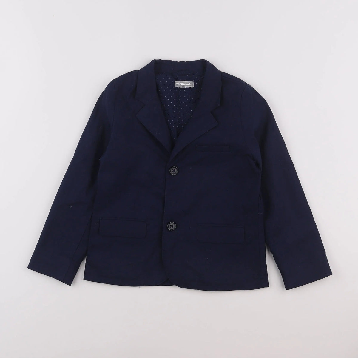Vertbaudet - veste bleu - 4 ans