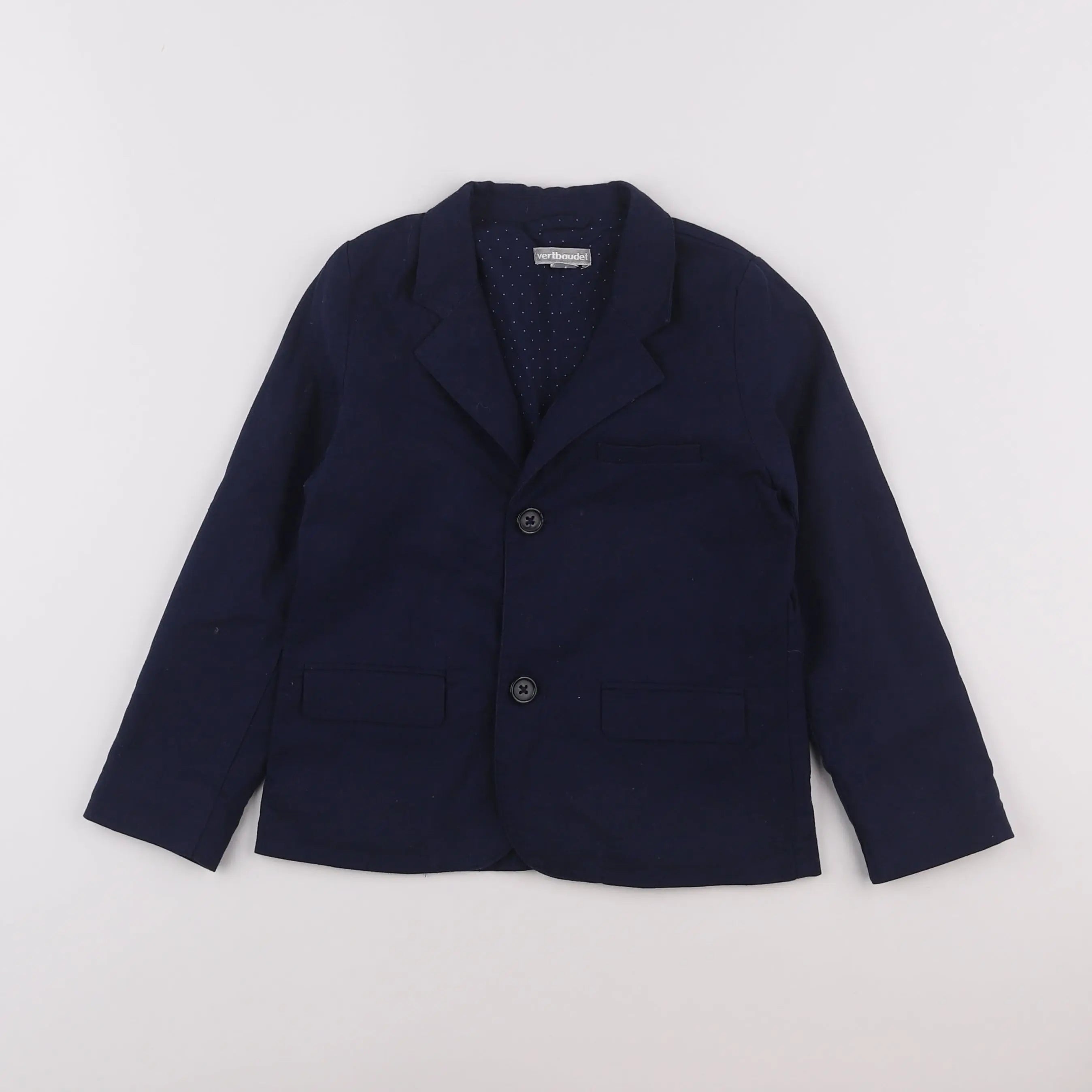 Vertbaudet - veste bleu - 4 ans