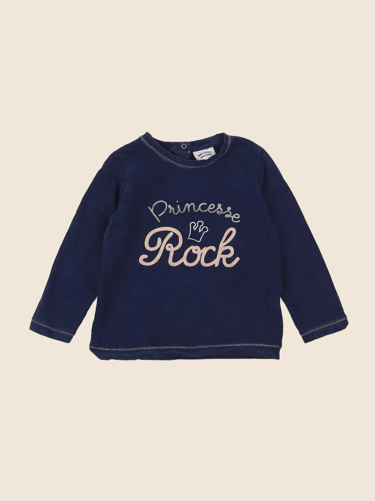 Tape à l'oeil - tee-shirt bleu - 2 ans