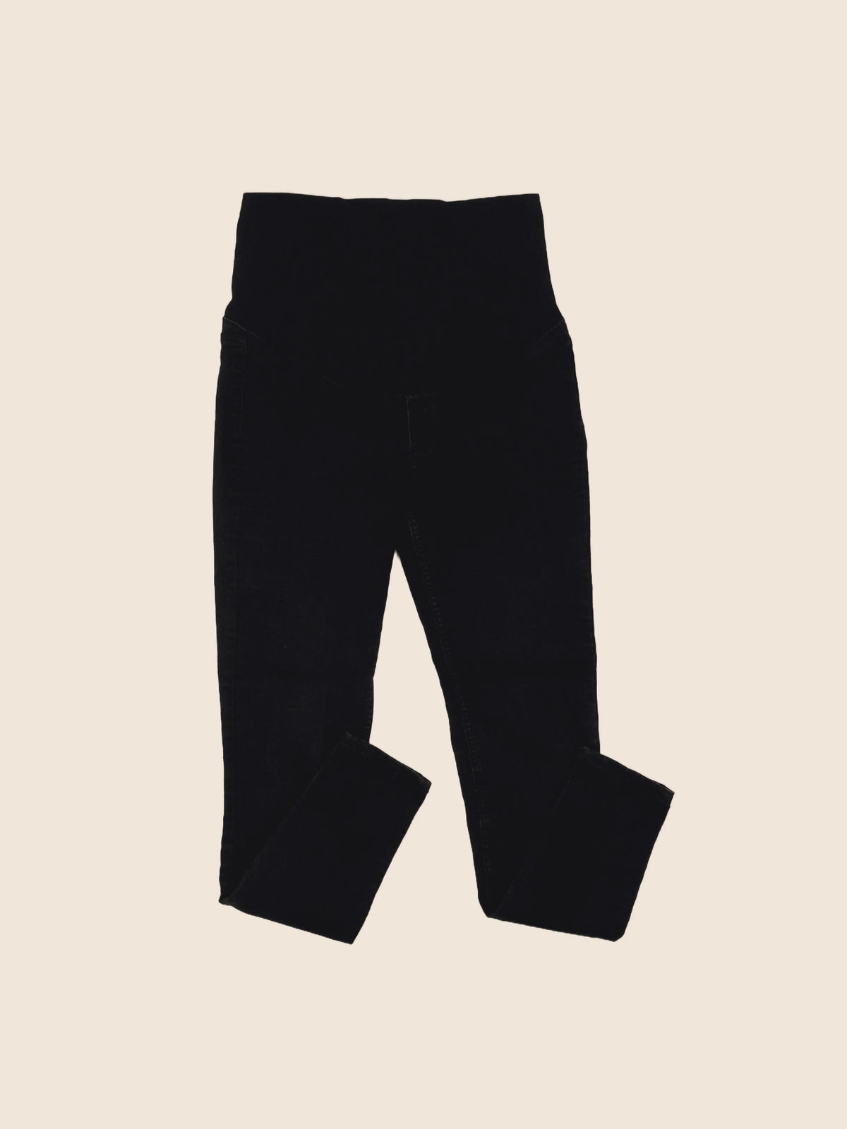 H&M - jean grossesse noir - 40