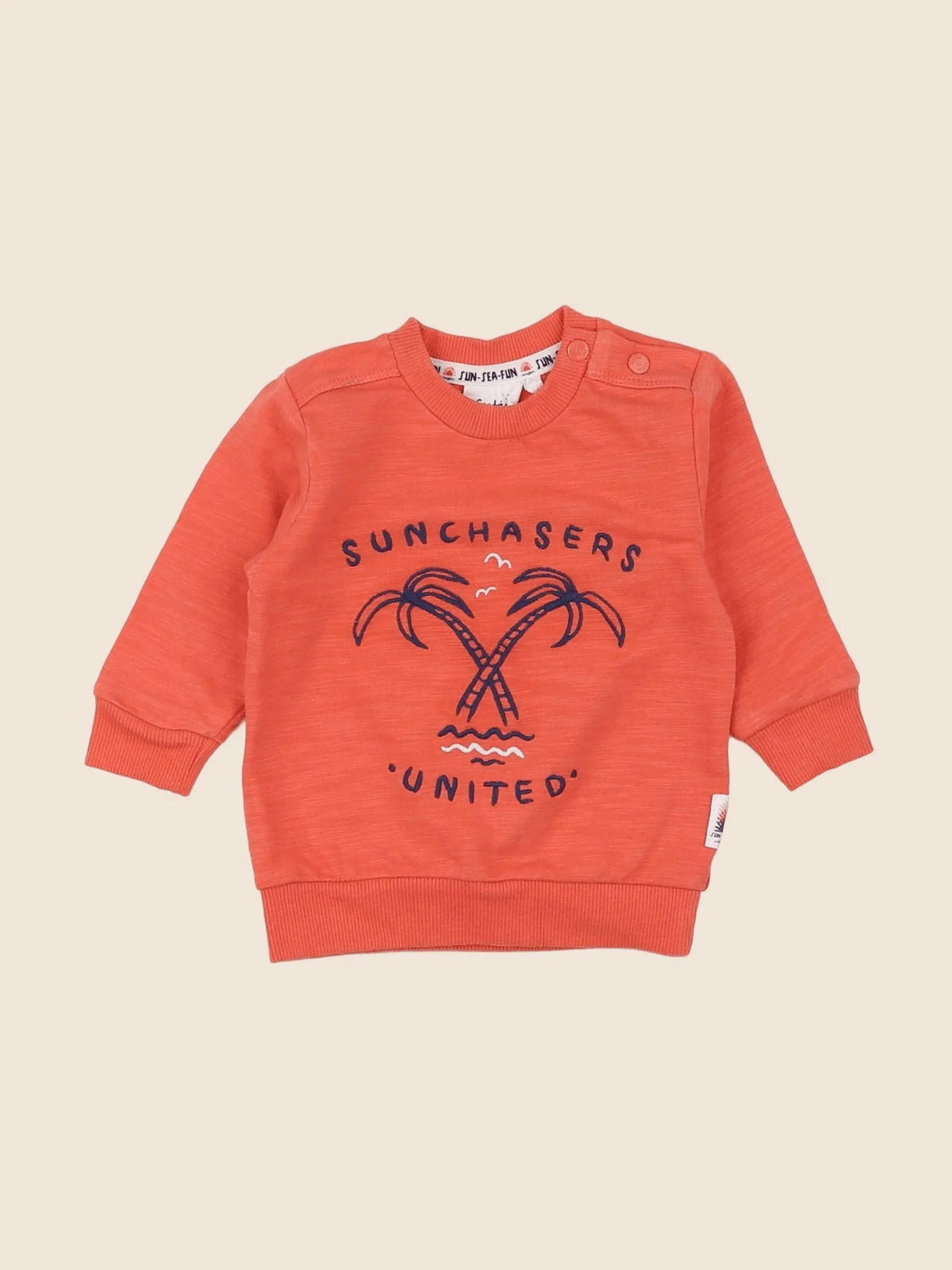 Feetje - sweat orange - 6 mois
