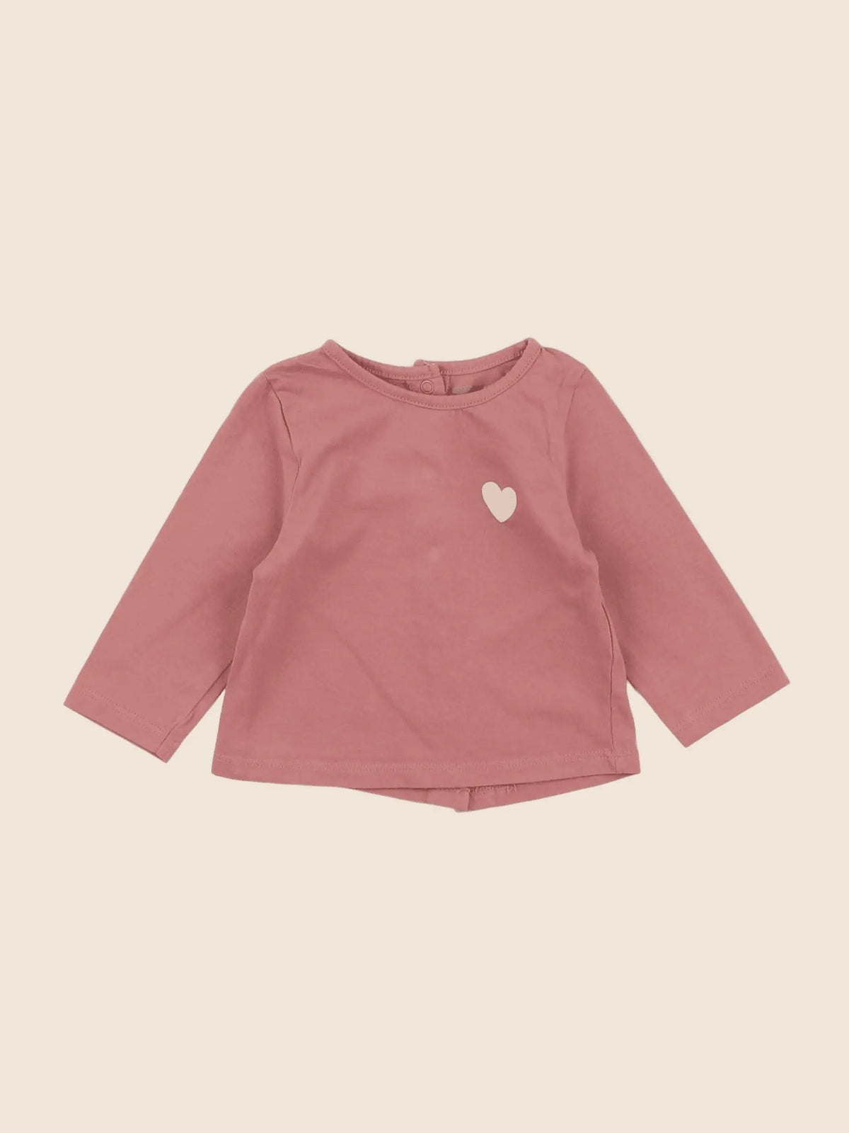 Vertbaudet - tee-shirt rose - 3 mois