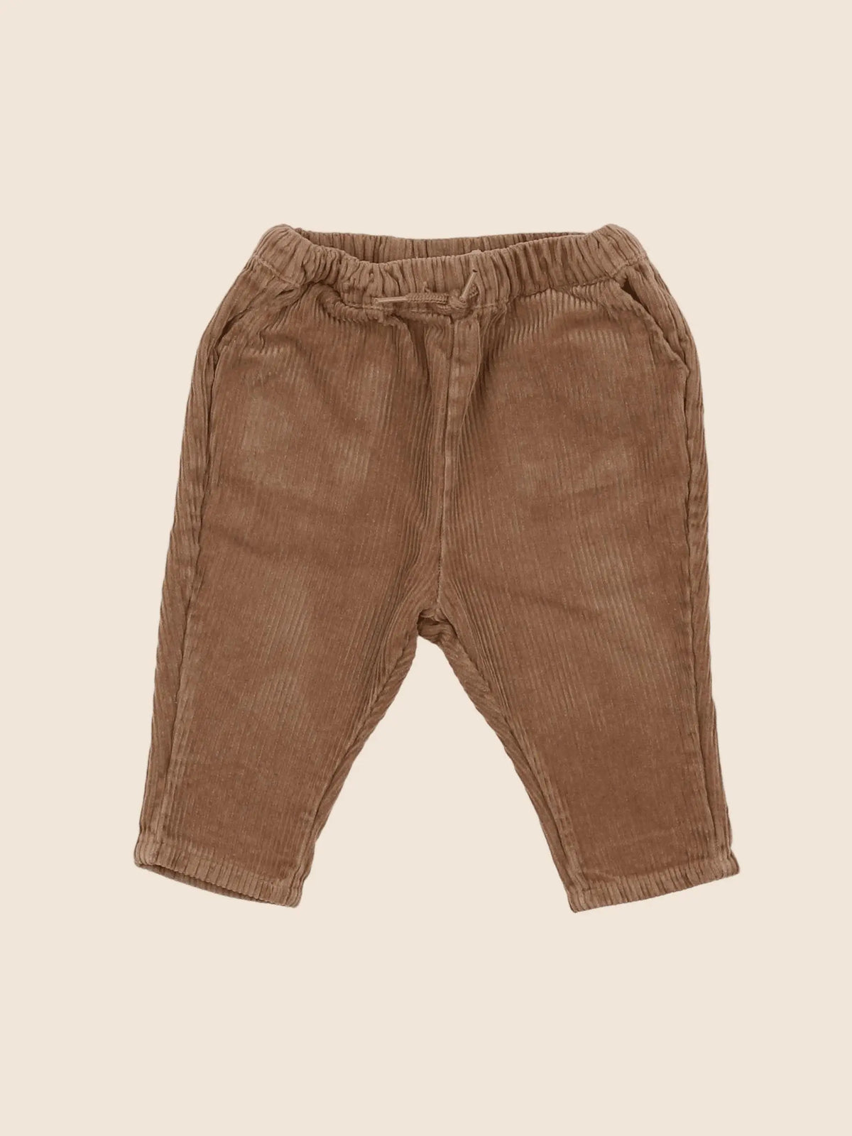 Vertbaudet - pantalon marron - 6 mois