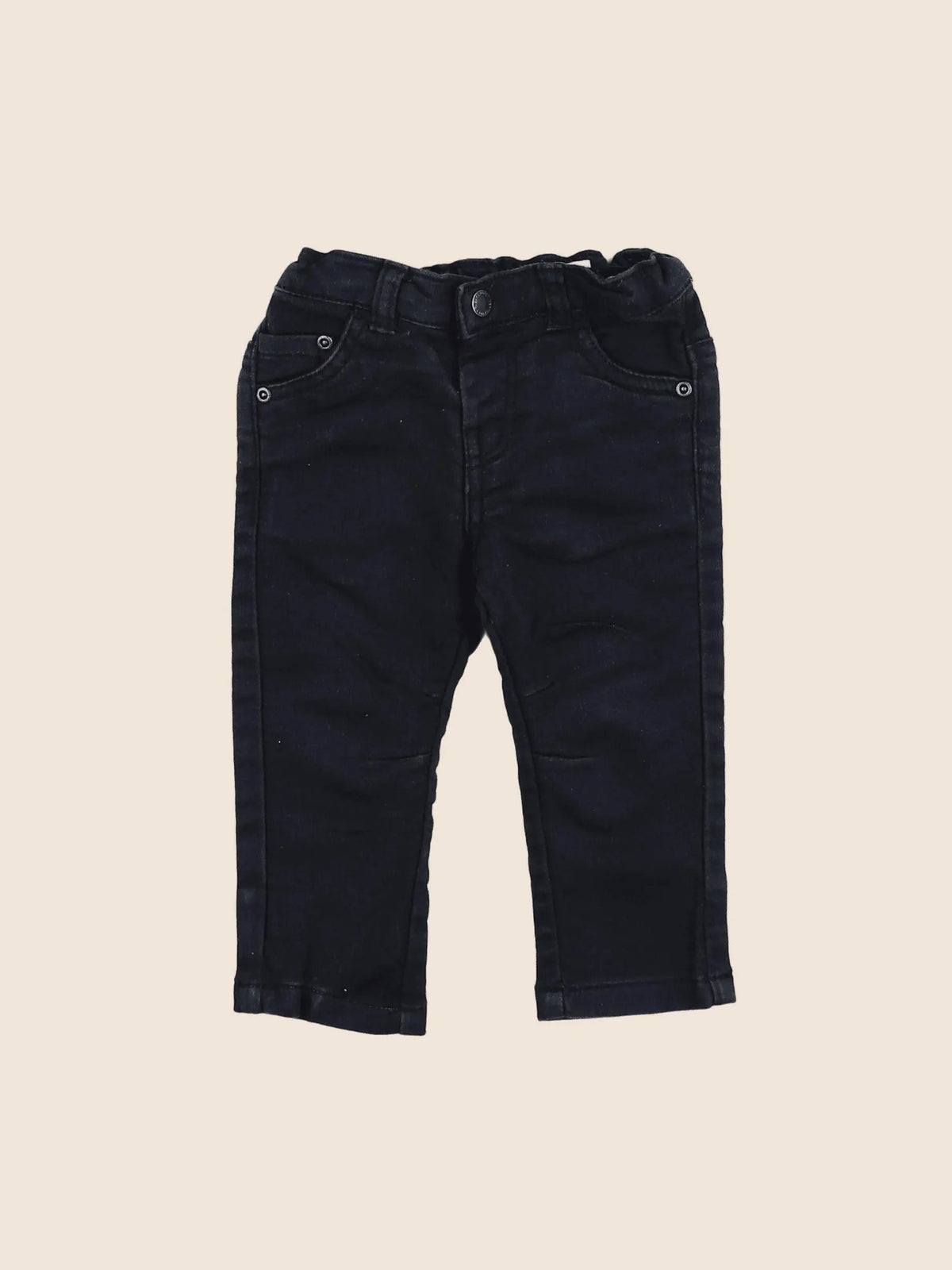 Vertbaudet - jean bleu - 9 mois
