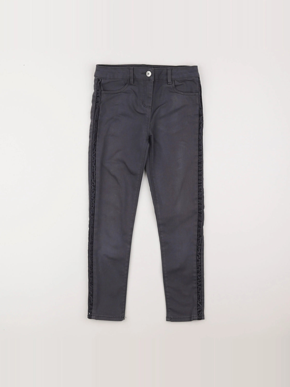 Vertbaudet - pantalon gris - 9 ans