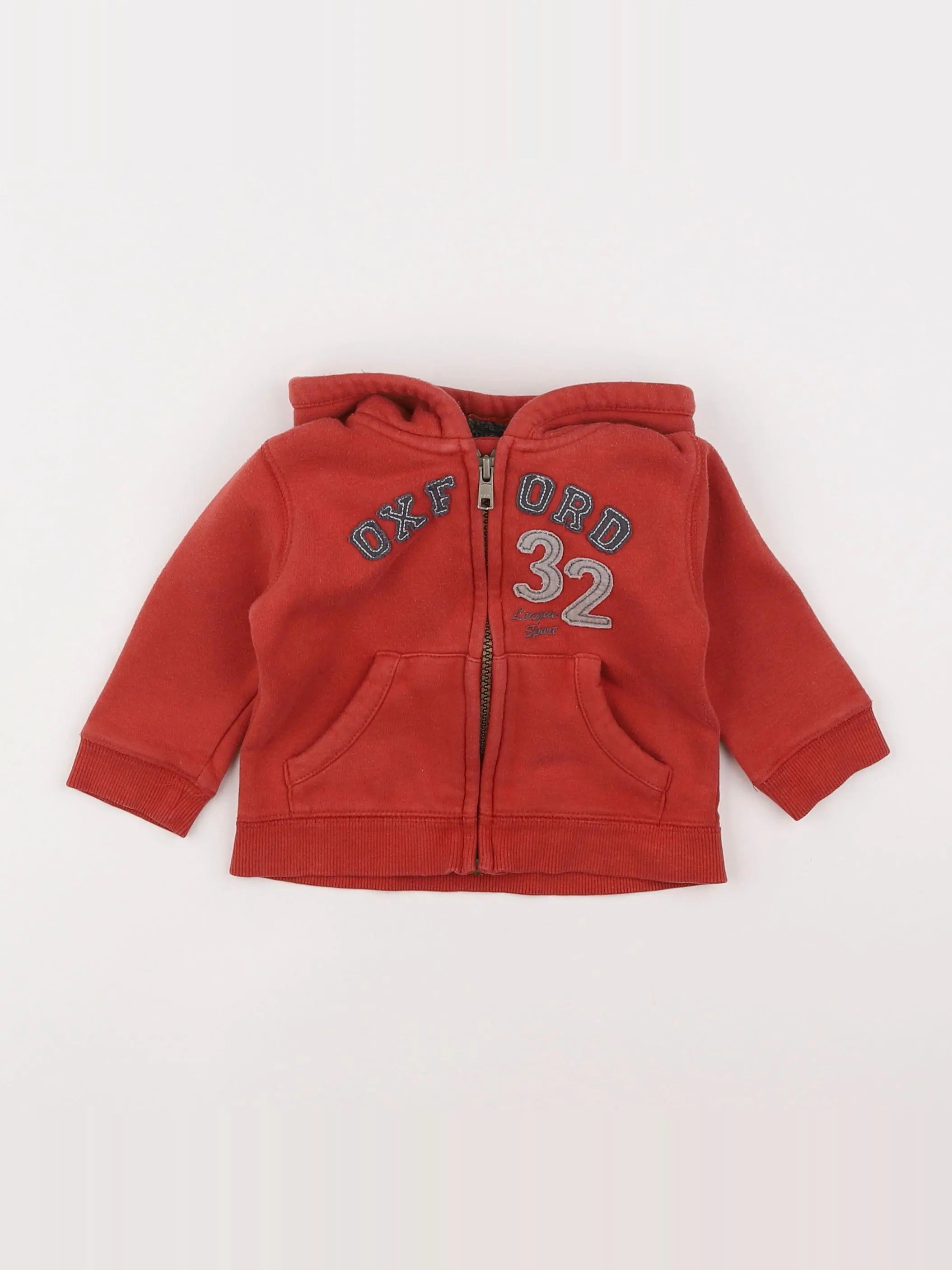 Boutchou - sweat orange - 9 mois