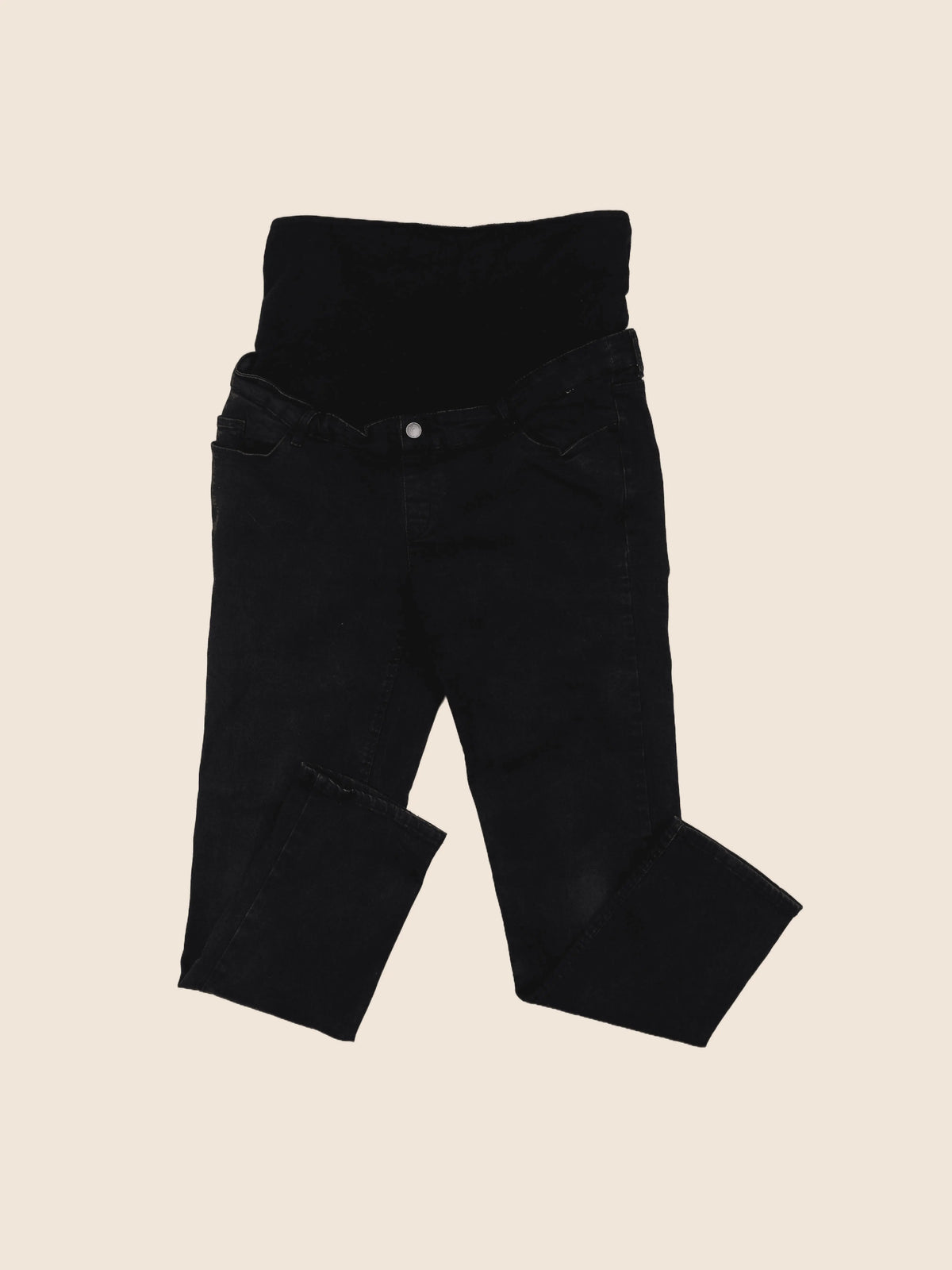 Kiabi - jean grossesse noir - 44