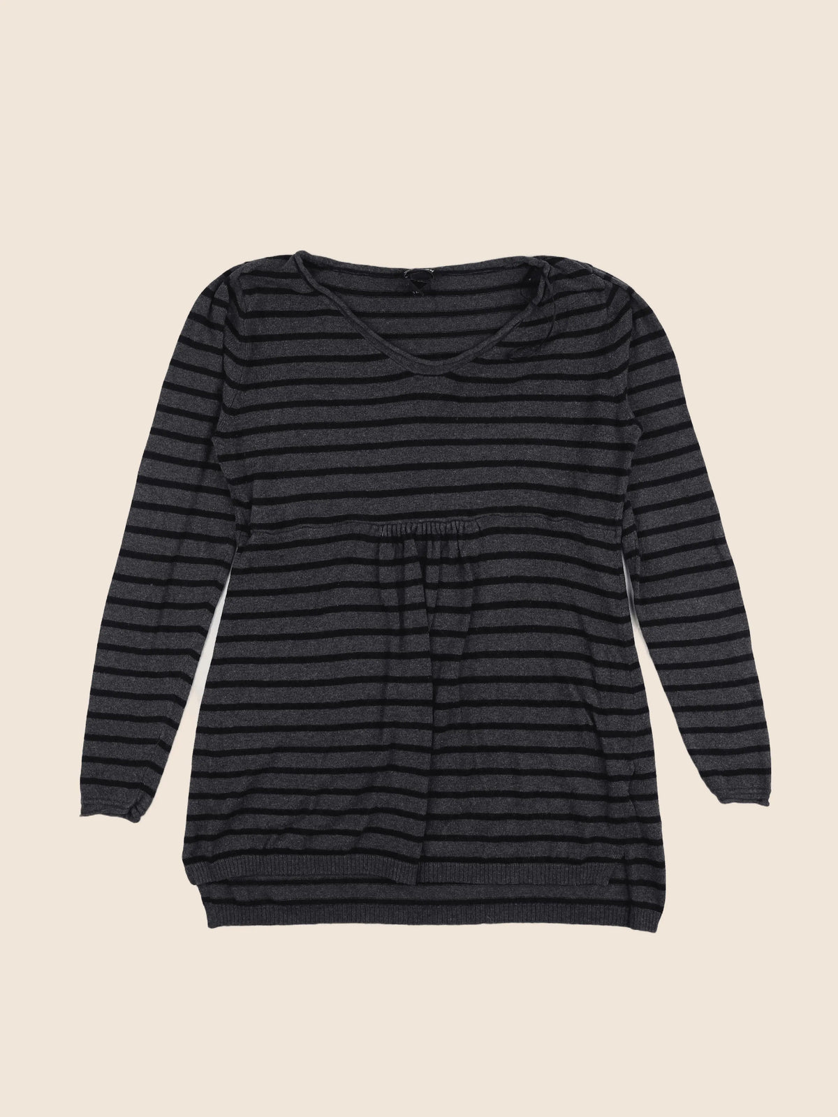 H&M - robe grossesse gris - 40