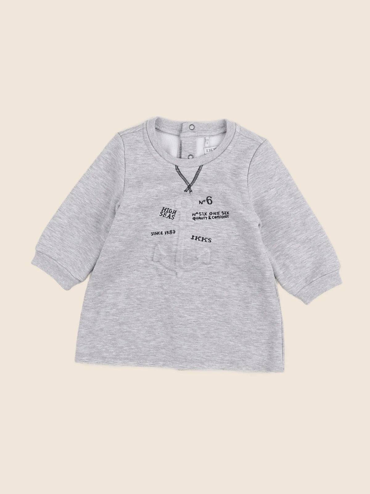 IKKS - robe gris - 12 mois