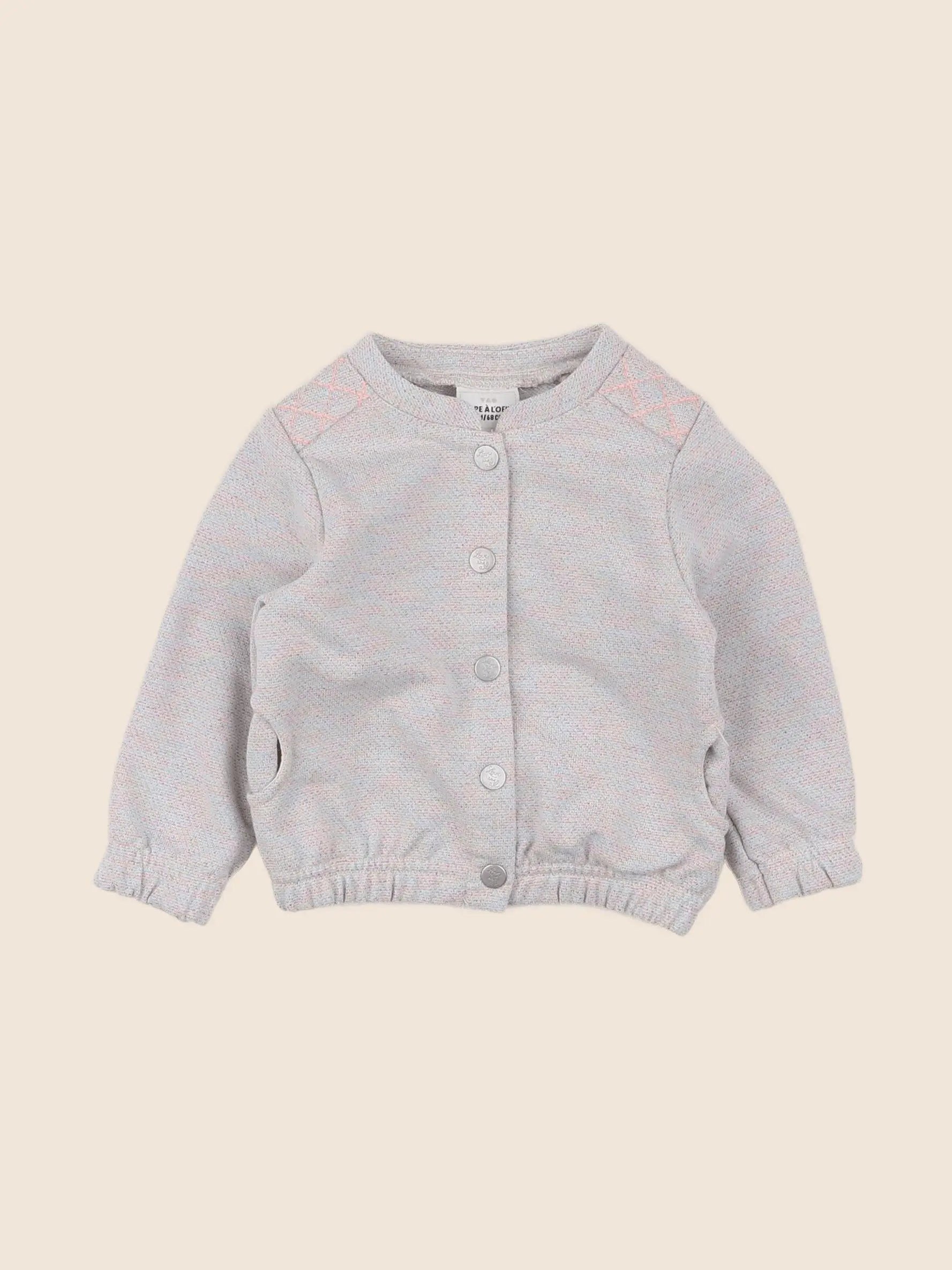 Tape à l'oeil - gilet multicolore - 6 mois