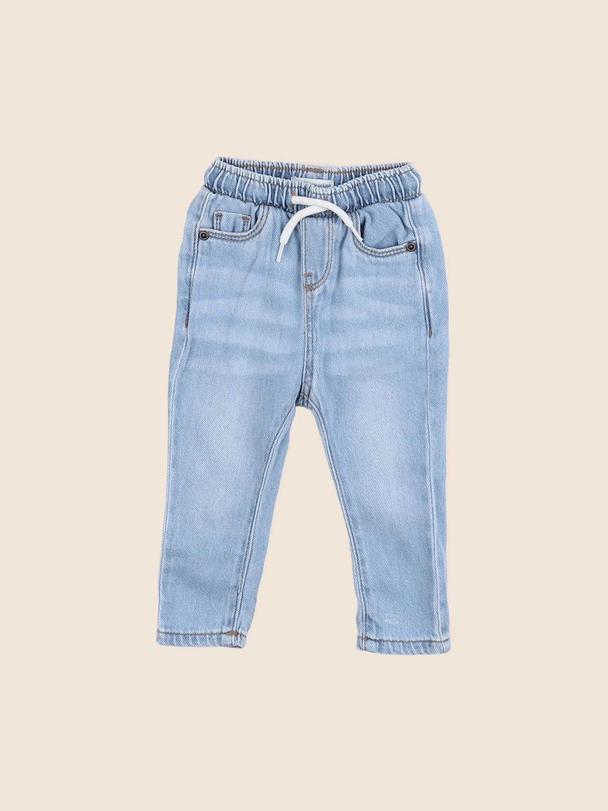 Vertbaudet - jean bleu - 6 mois