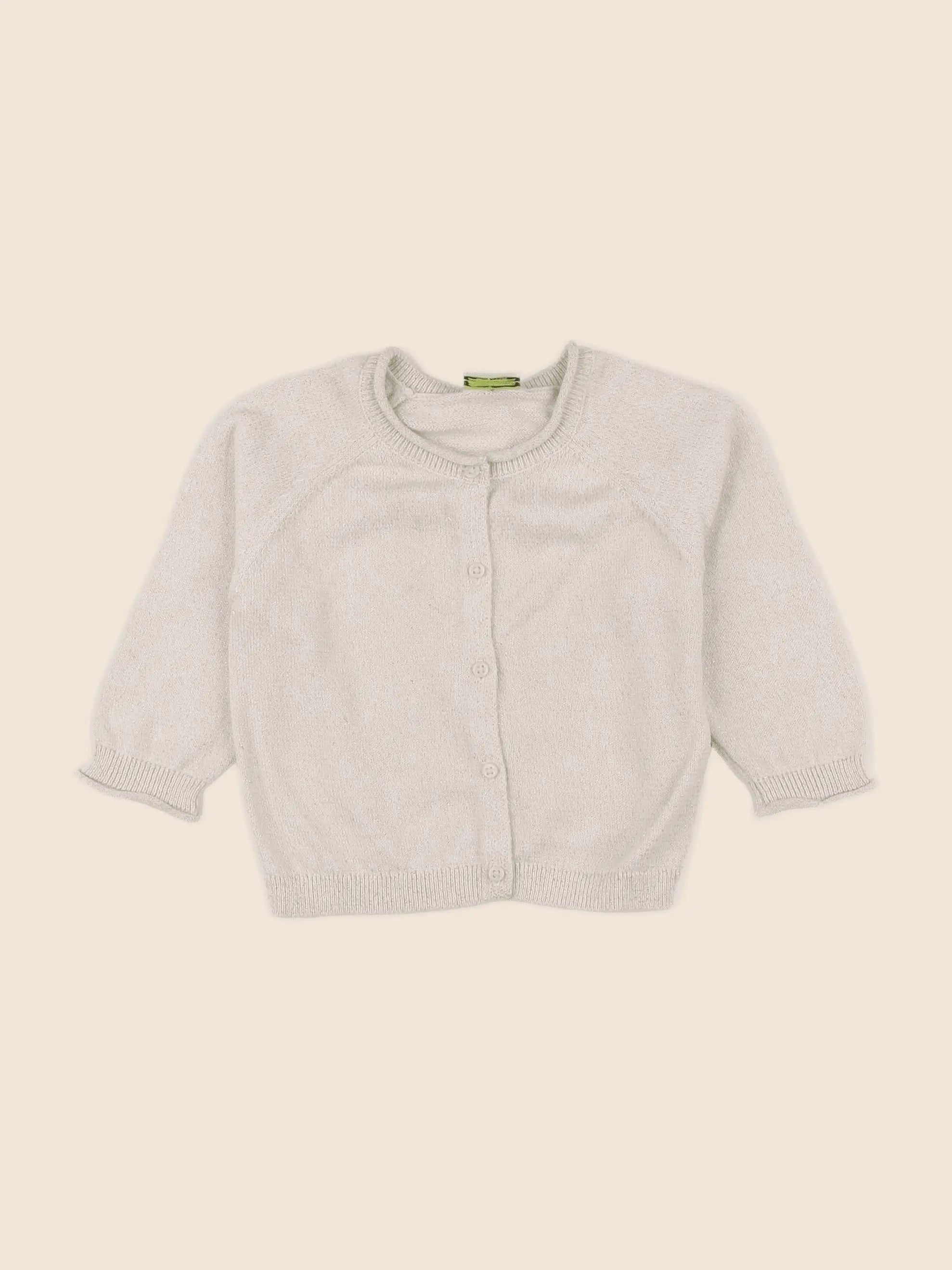 Tape à l'oeil - gilet beige - 12 mois