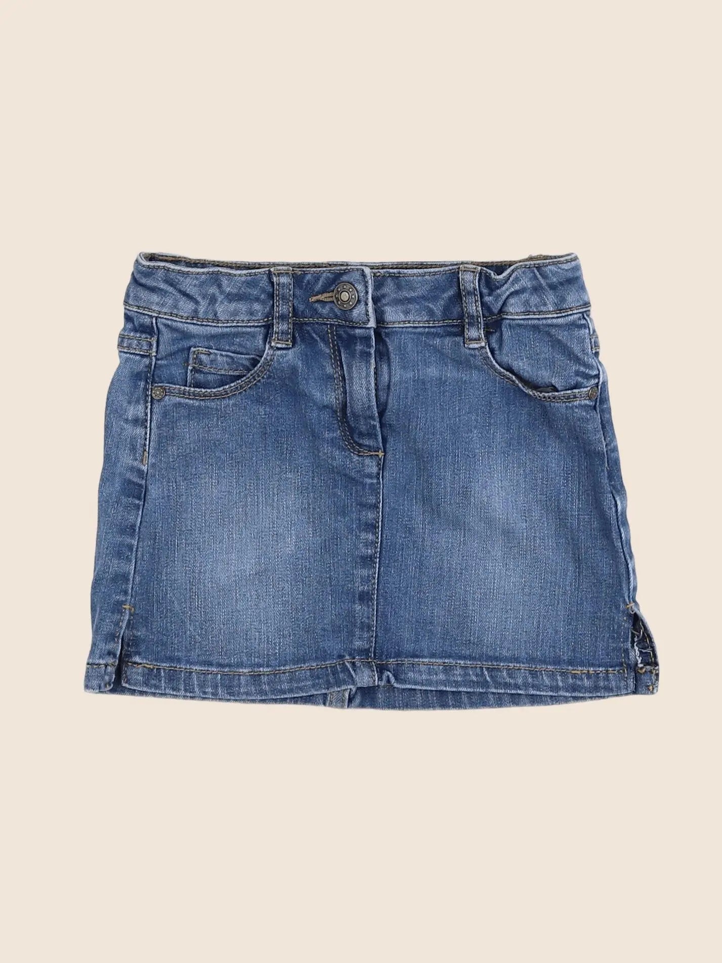 Monoprix - jupe bleu - 3 ans