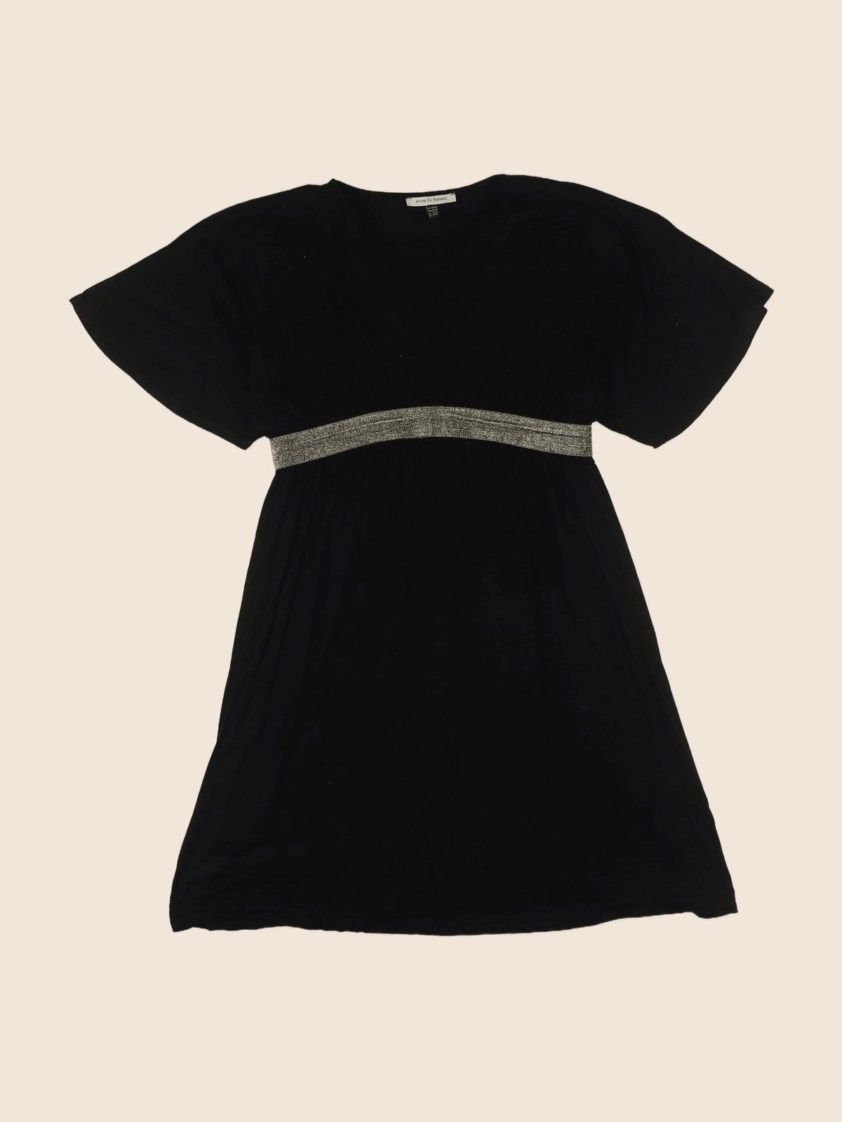 Envie de fraise - robe grossesse noir - 42 à 44