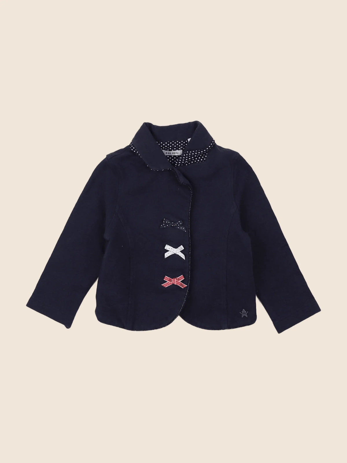 IKKS - veste bleu - 18 mois