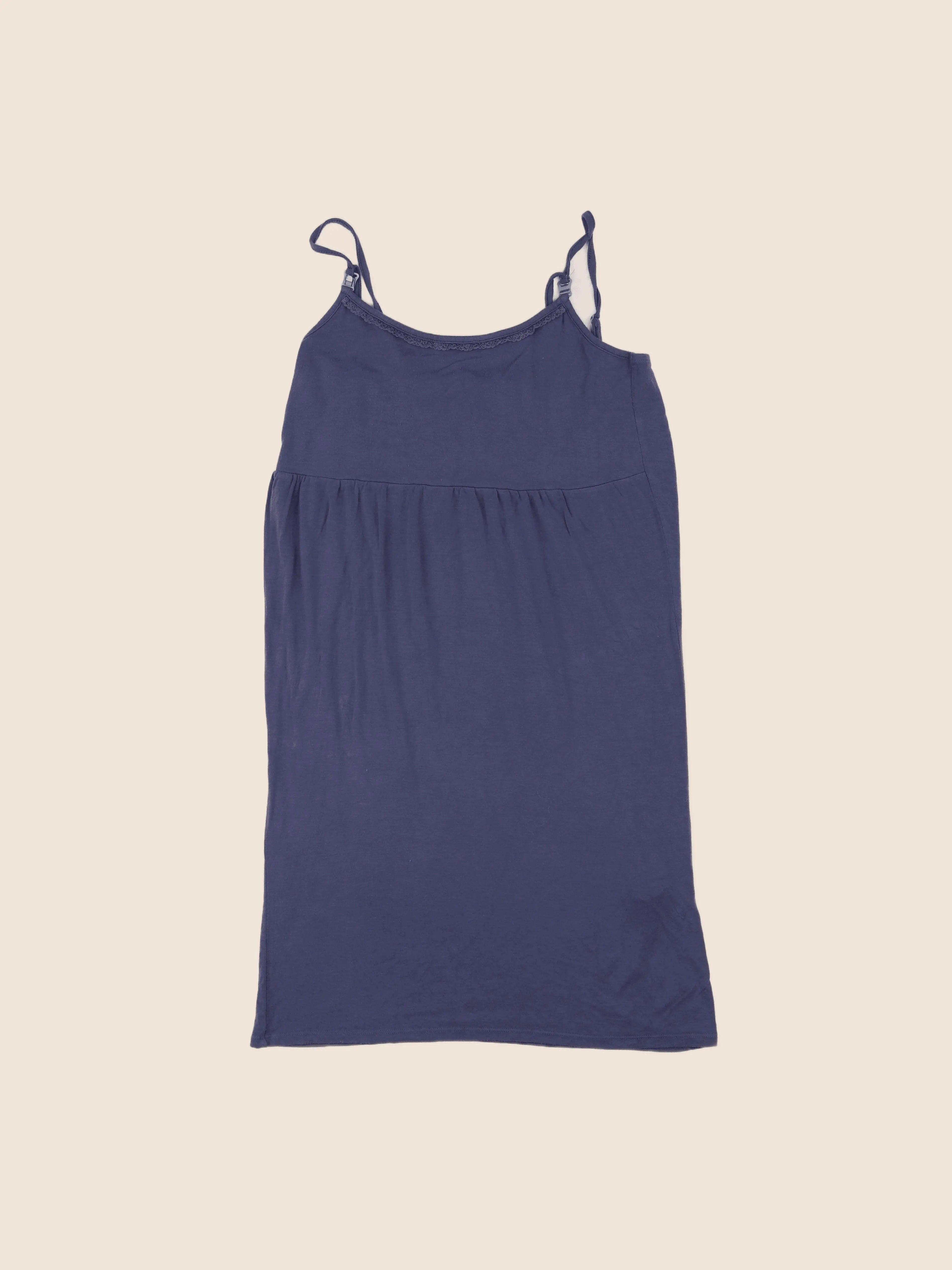 Vertbaudet - chemise de nuit grossesse bleu - 34 à 36