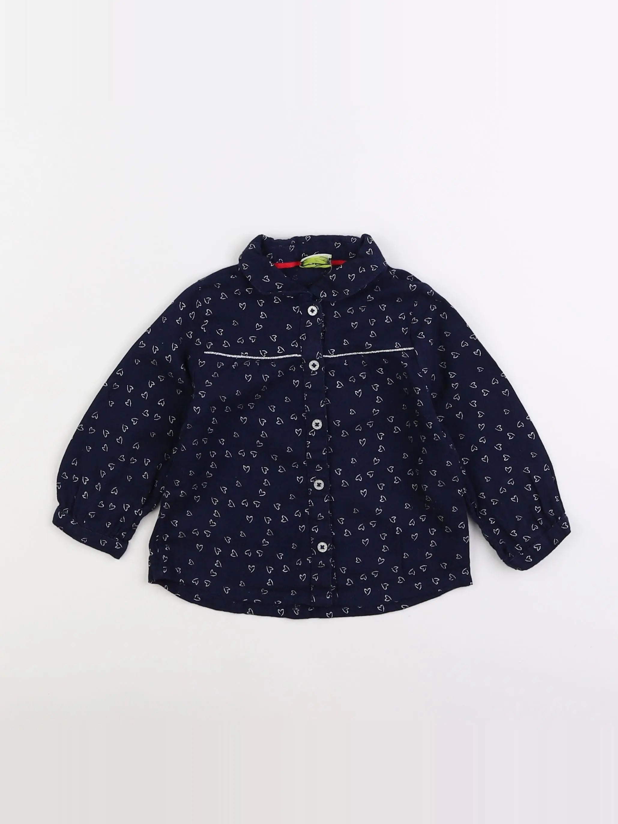 Tape à l'oeil - chemise noir - 12 mois