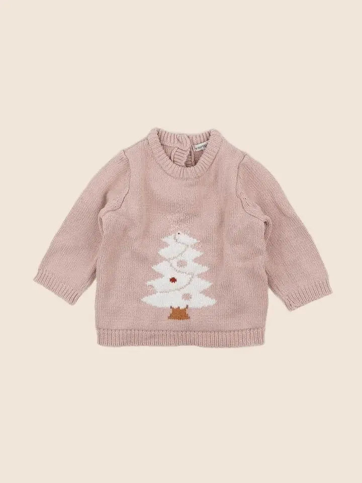 Vertbaudet - pull rose - 6 mois
