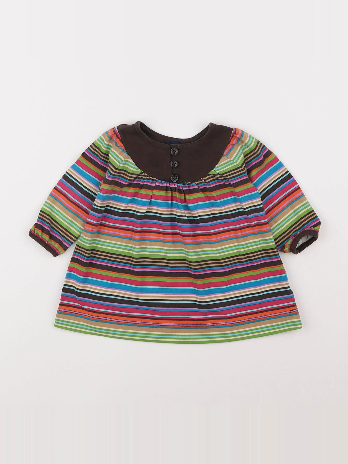 GAP - robe multicolore - 3/6 mois