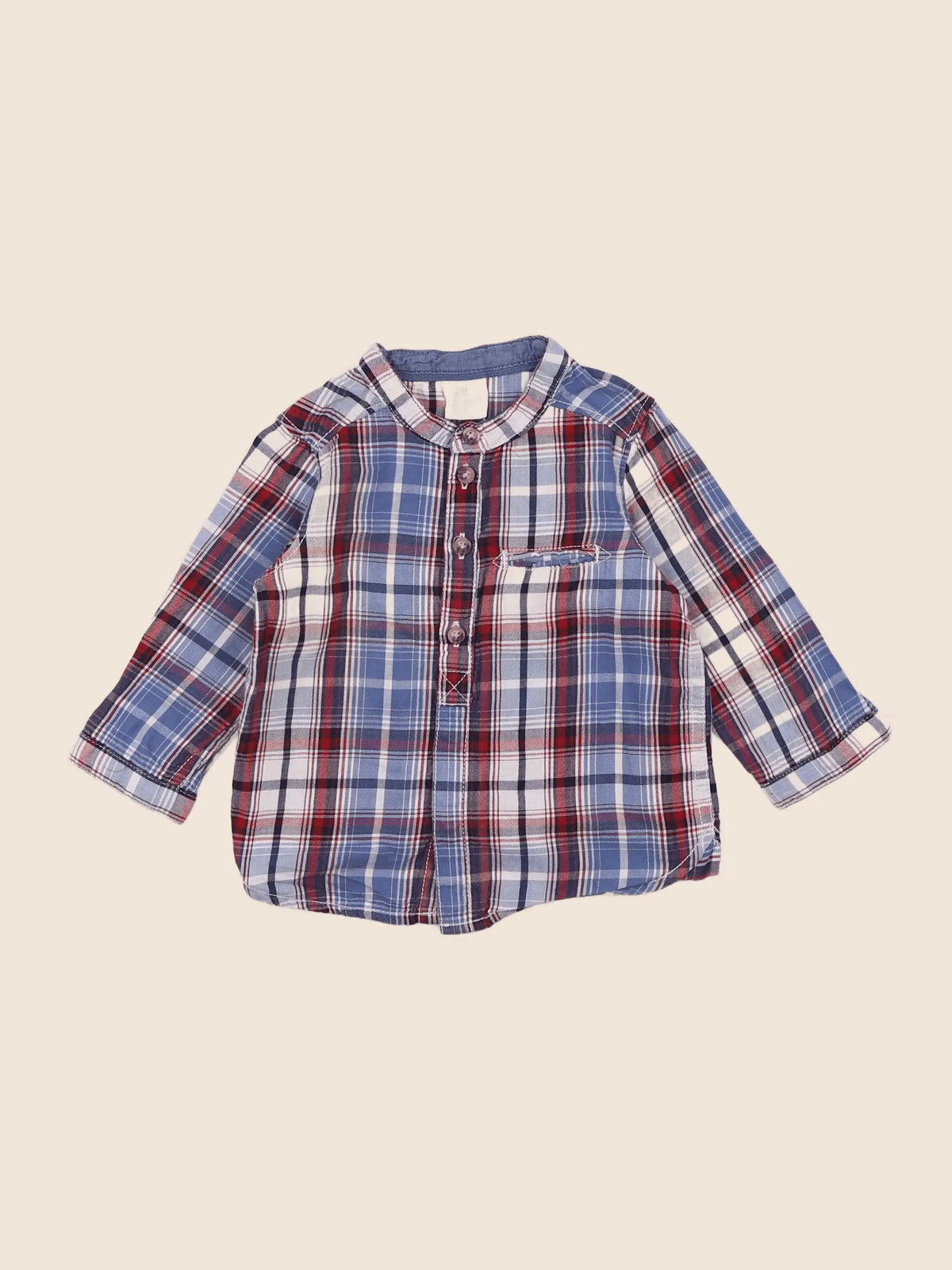 H&M - chemise multicolore - 3/6 mois