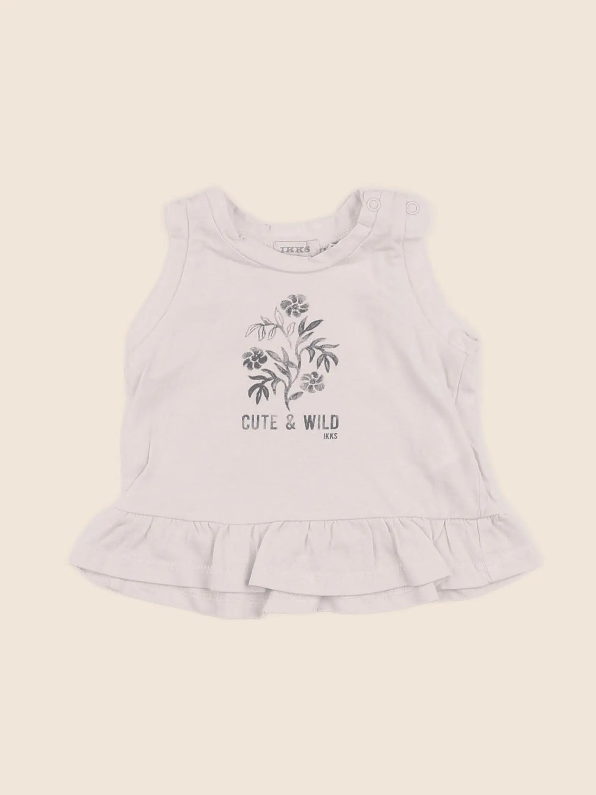 IKKS - débardeur beige - 6 mois