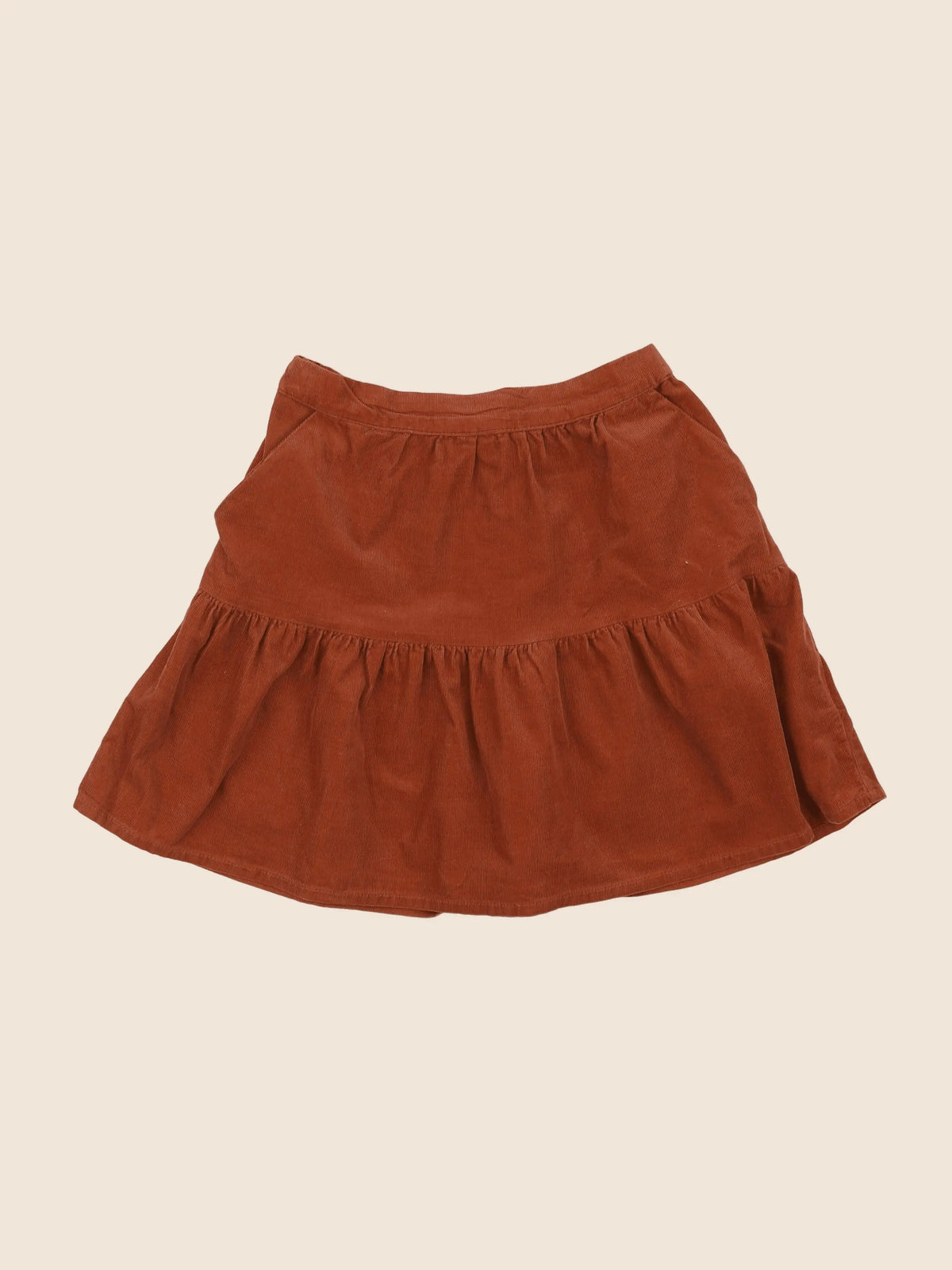Vertbaudet - jupe marron - 12 ans