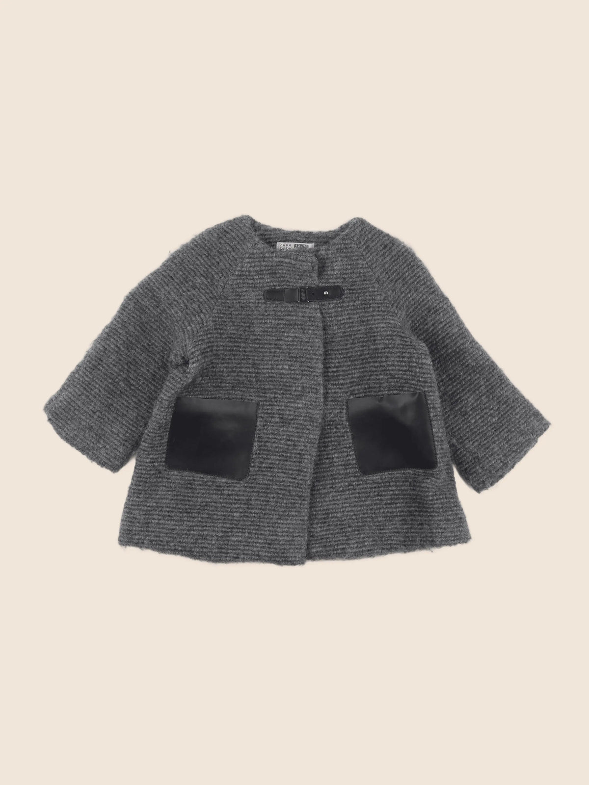 Zara - veste gris - 12/18 mois