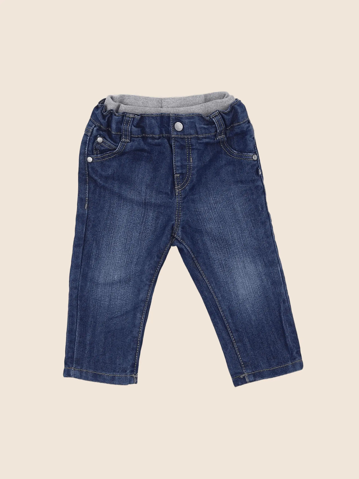 Obaïbi - jegging bleu - 9 mois