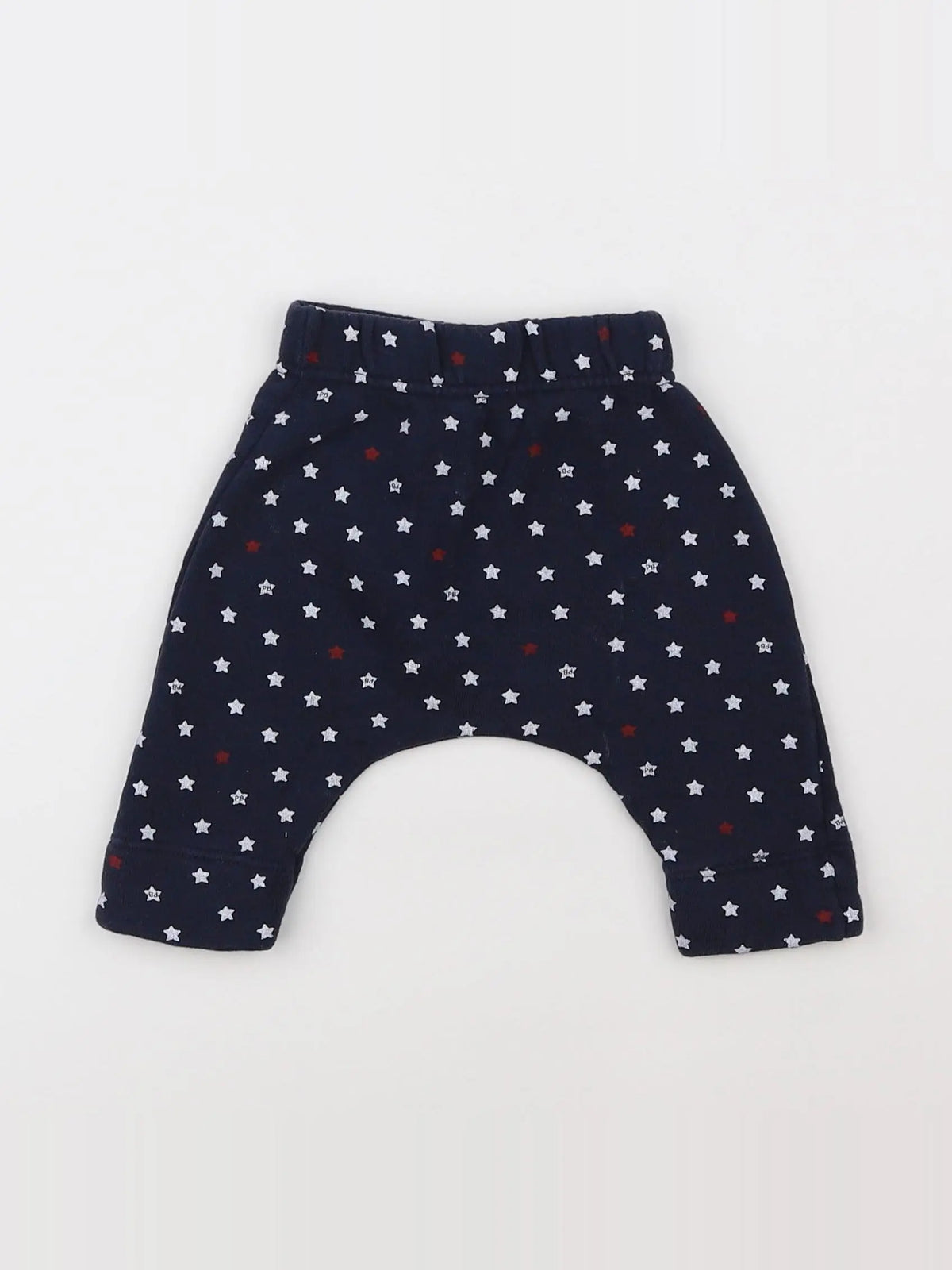 Petit Bateau - sarouel bleu - 3 mois