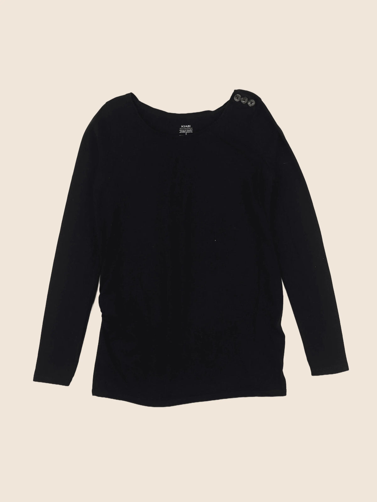 Kiabi - tee-shirt grossesse noir - 36