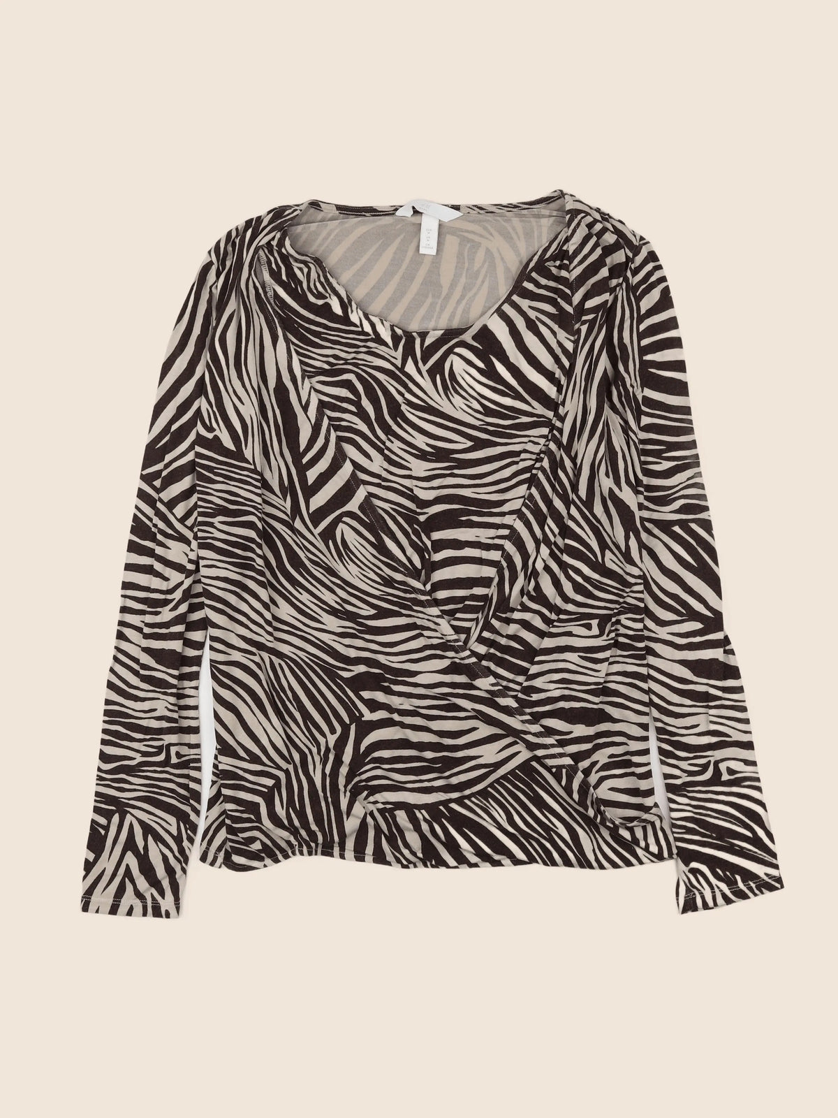 H&M - tee-shirt grossesse, allaitement beige - 40 à 42
