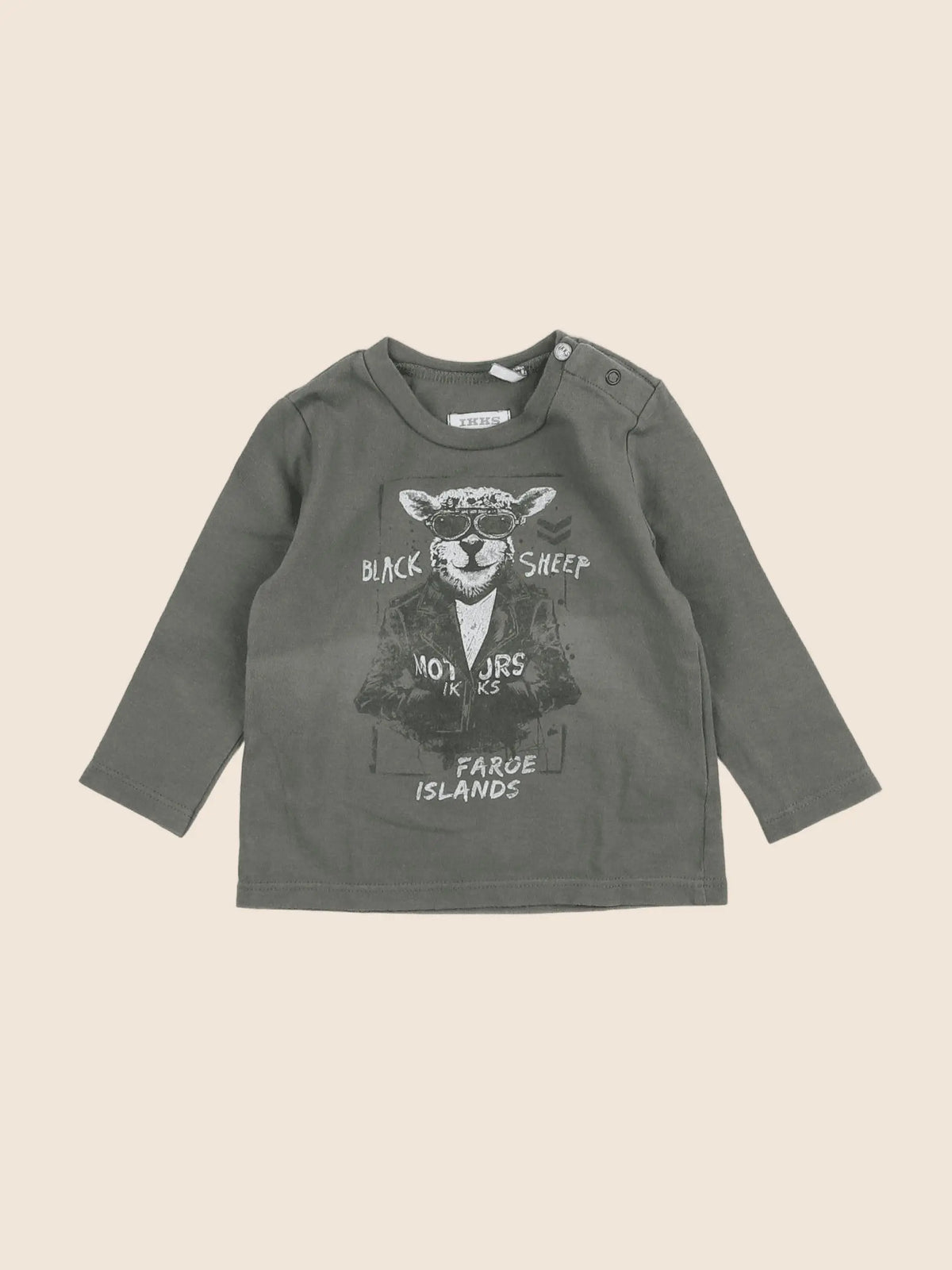 IKKS - tee-shirt vert - 6 mois