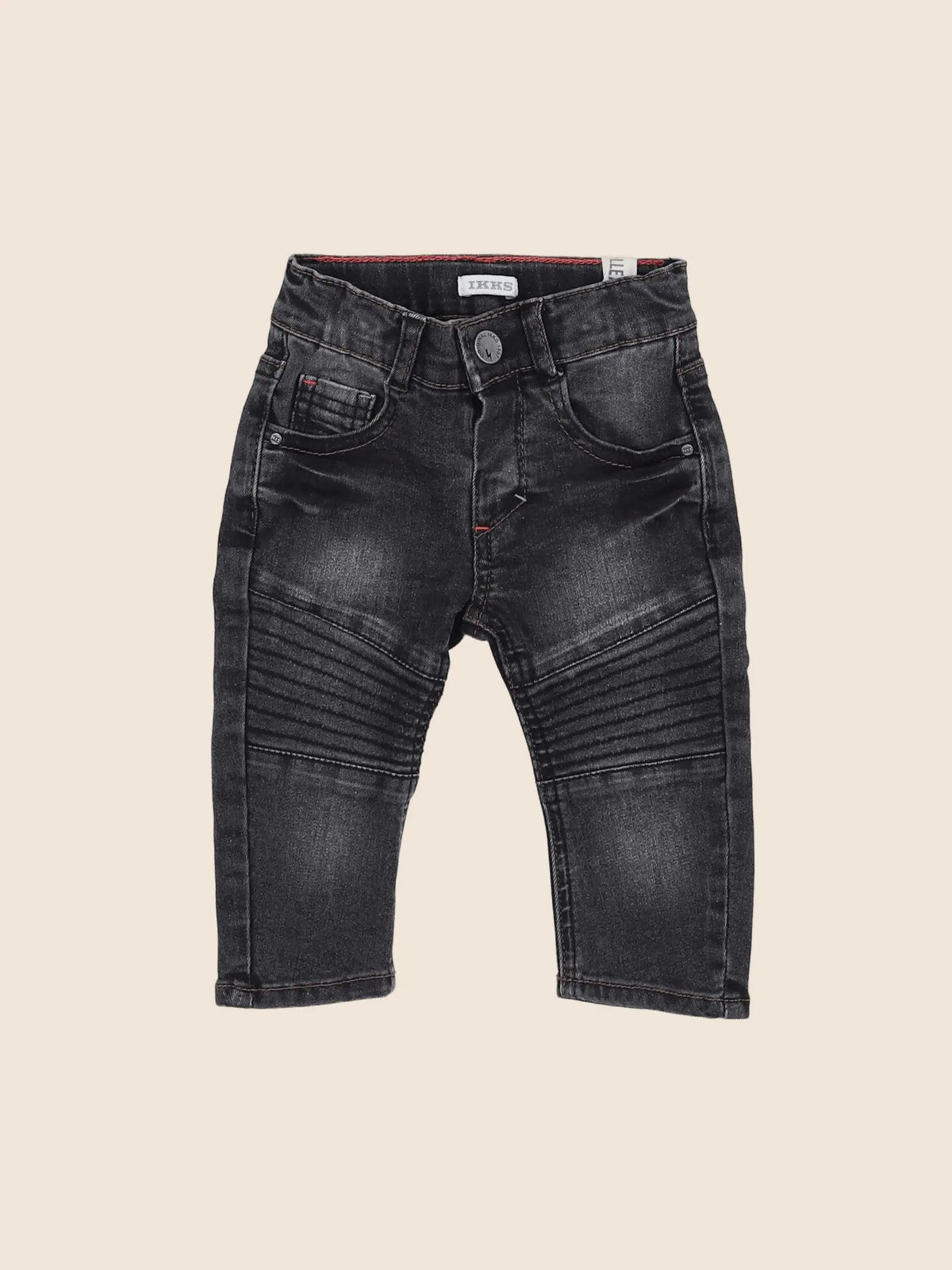 IKKS - jean noir - 6 mois