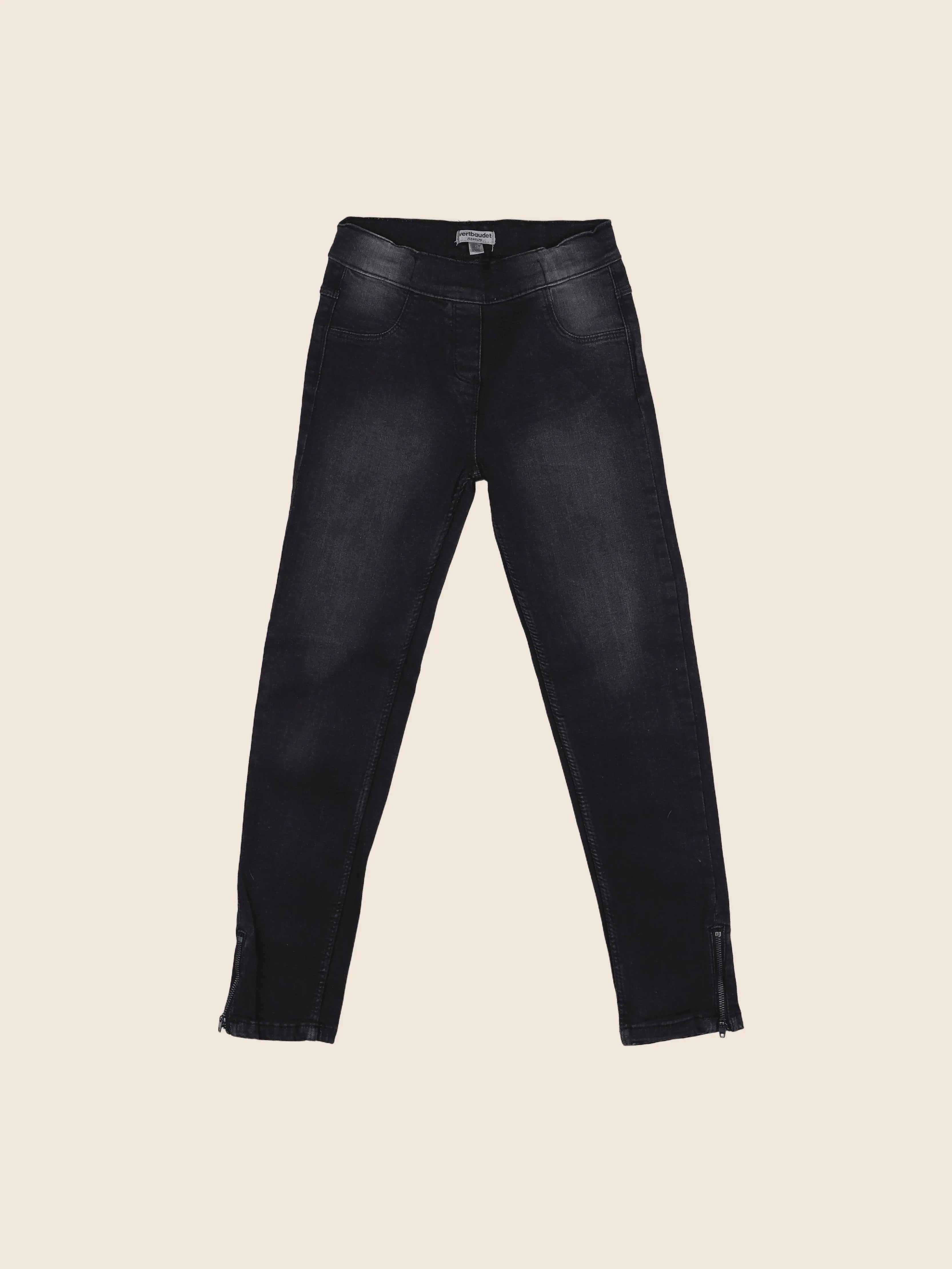 Vertbaudet - jegging noir - 9 ans